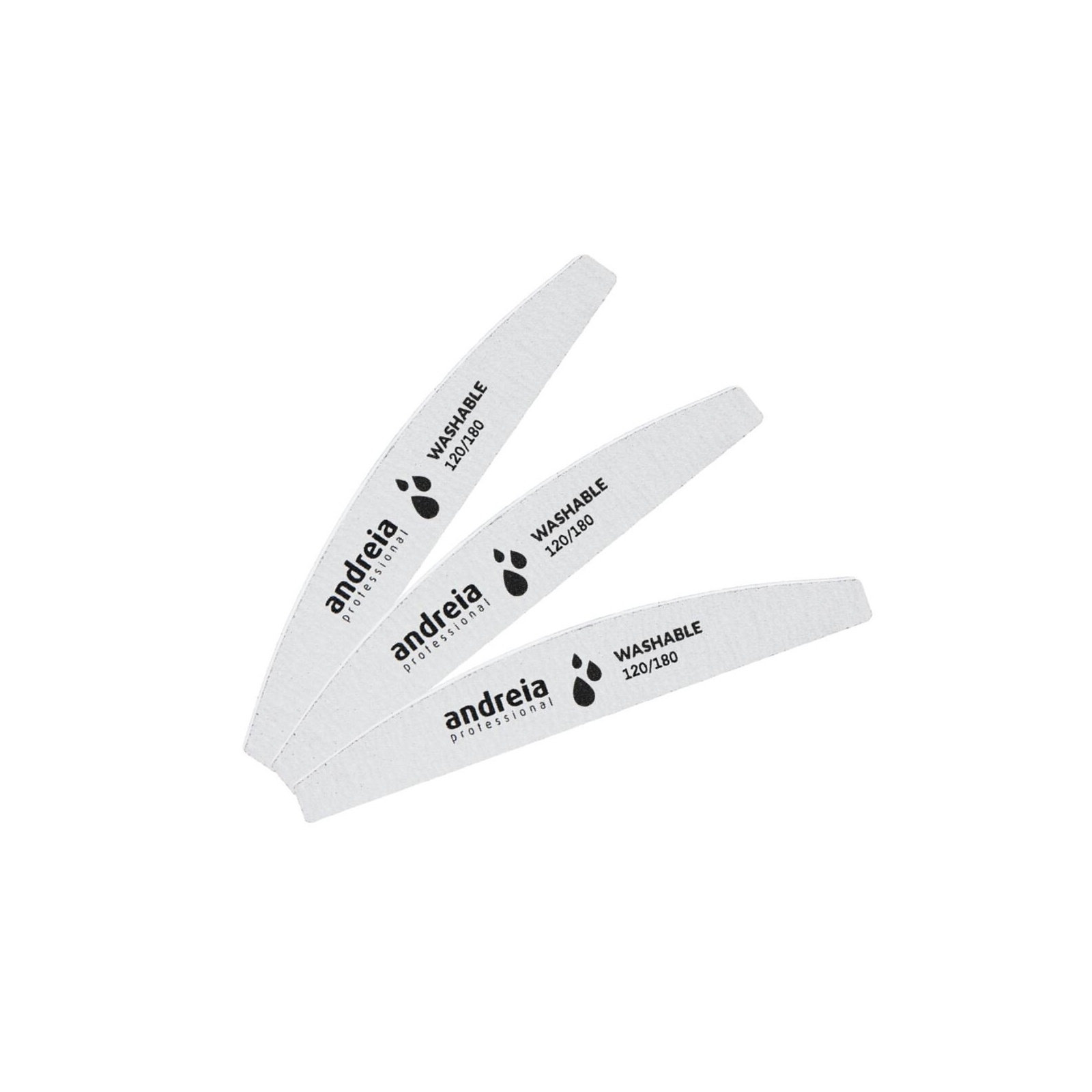 Andreia Nail File 120/180 pestavate küüneviilide komplekt