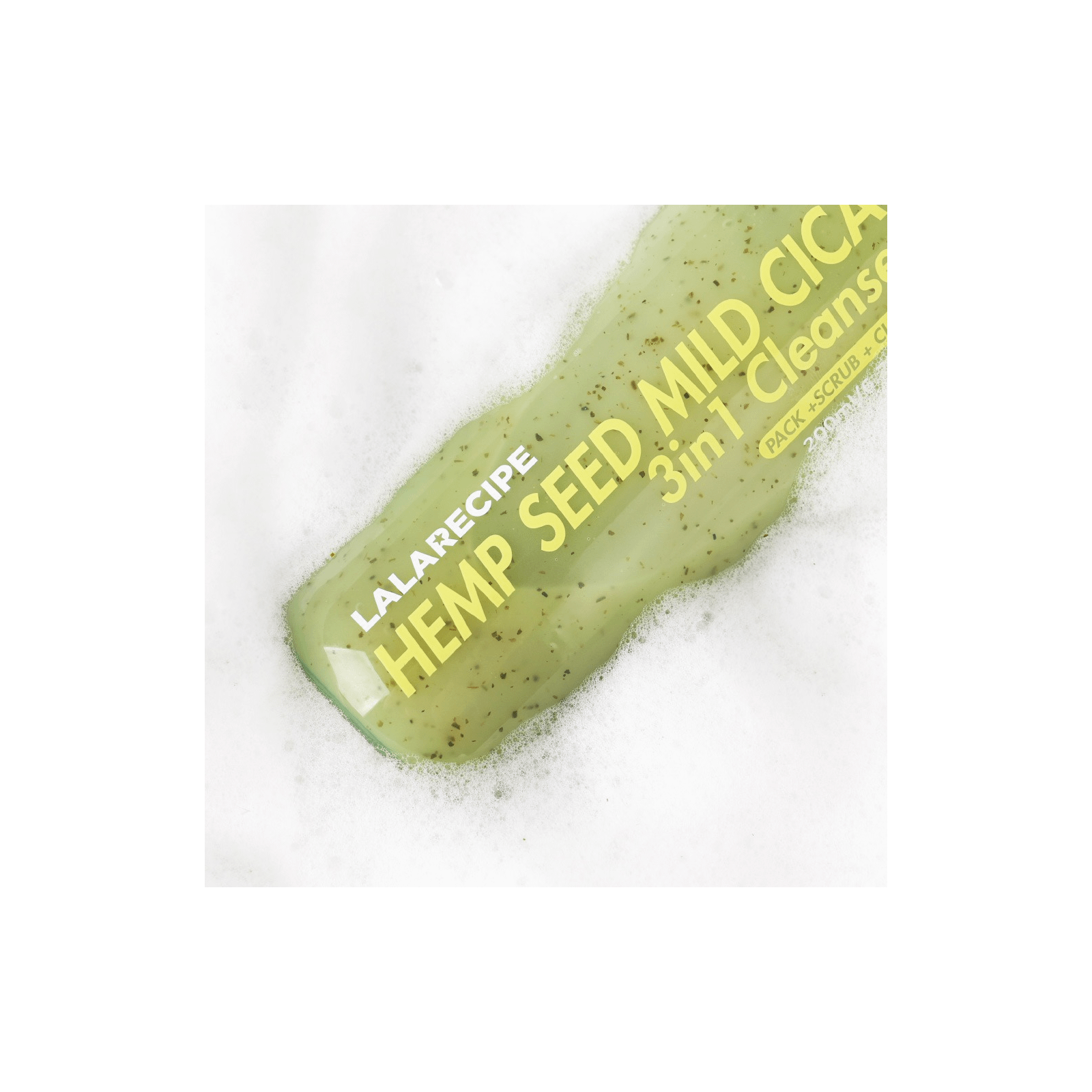 Lalarecipe Hemp Seed Cica 3in1 Cleanser puhastusvaht 200ml