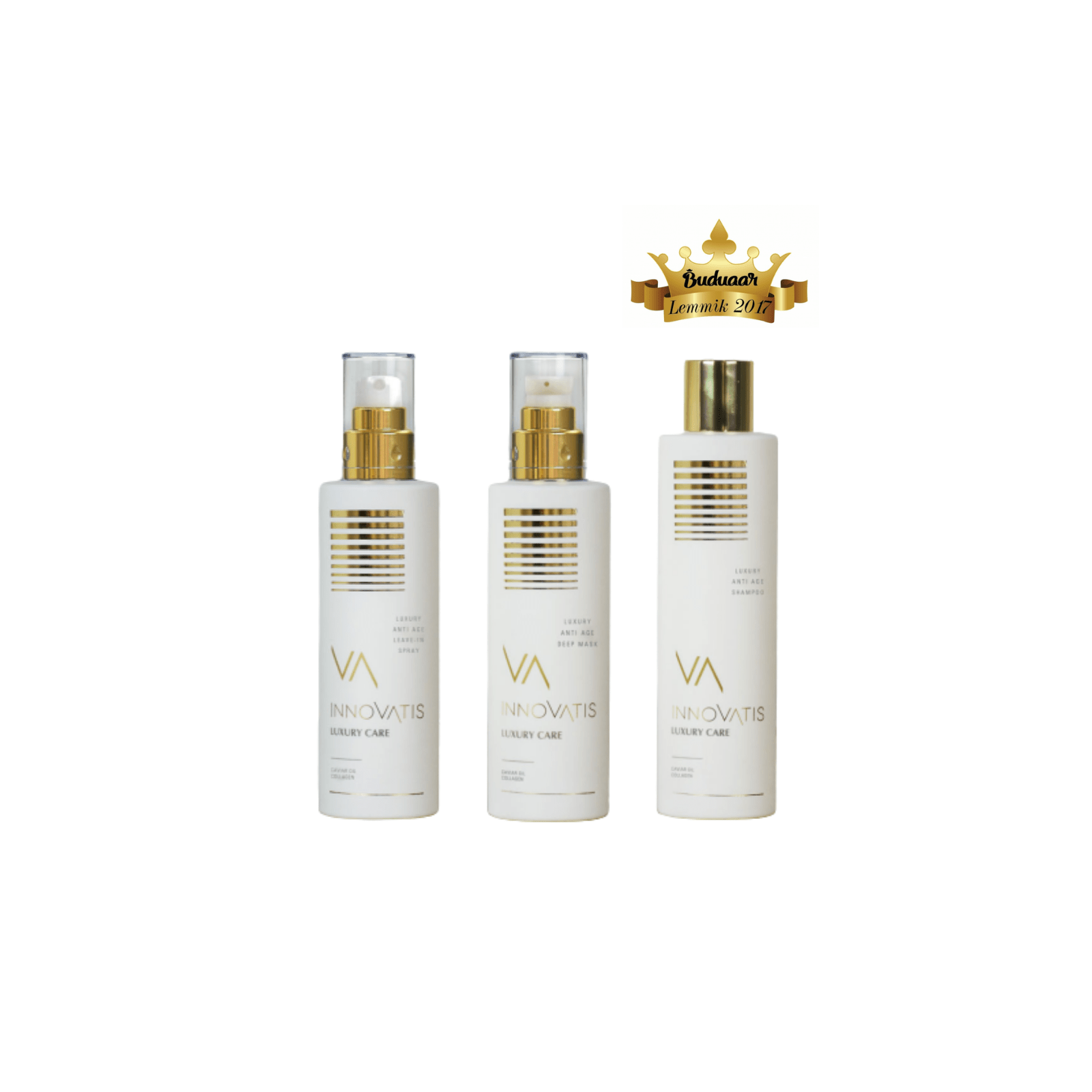 Komplekt! Innovatis Luxury šampoon, mask, spreipalsam