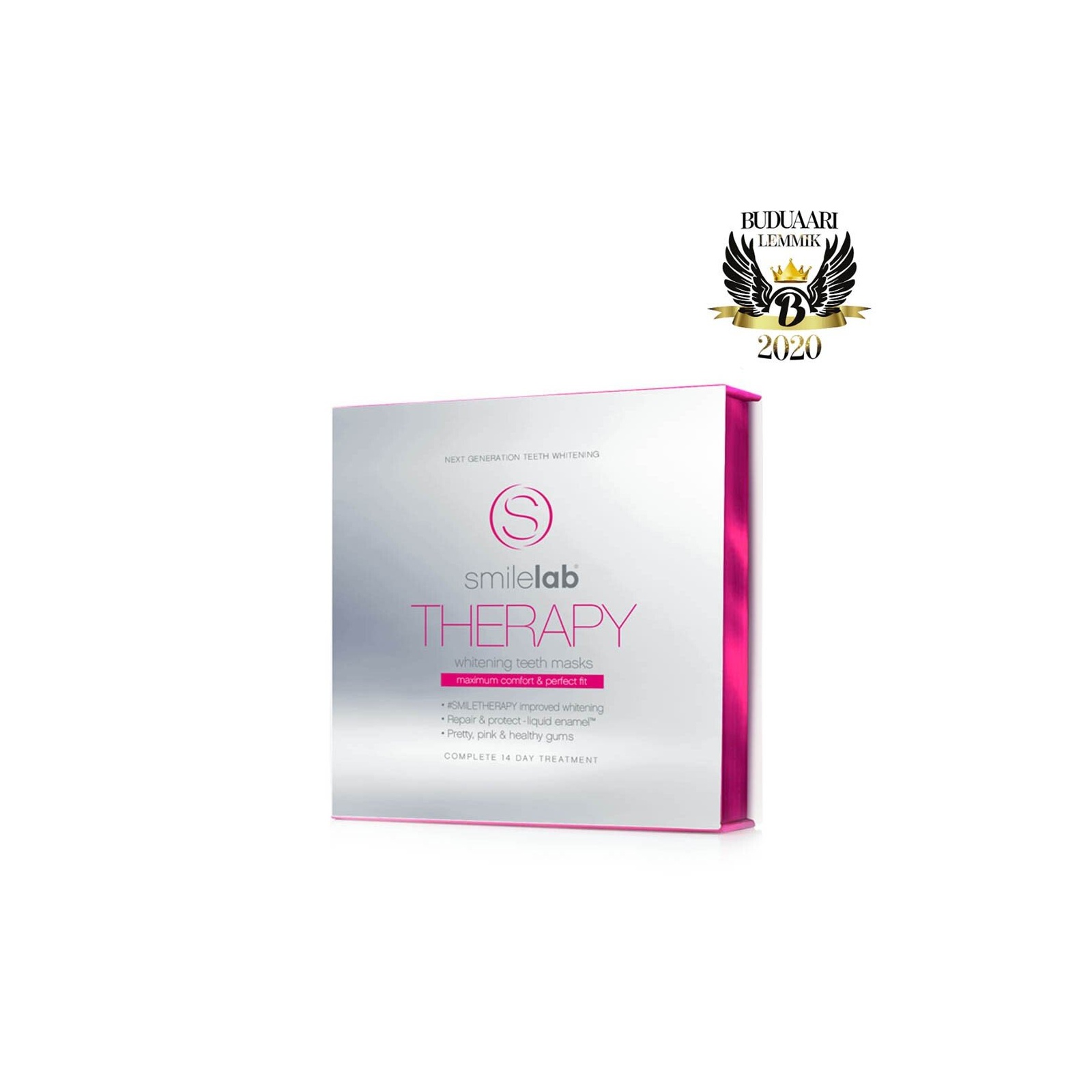 Smilelab Therapy hambaid valgendavad ja tugevdavad maskid 30 min 14 päeva