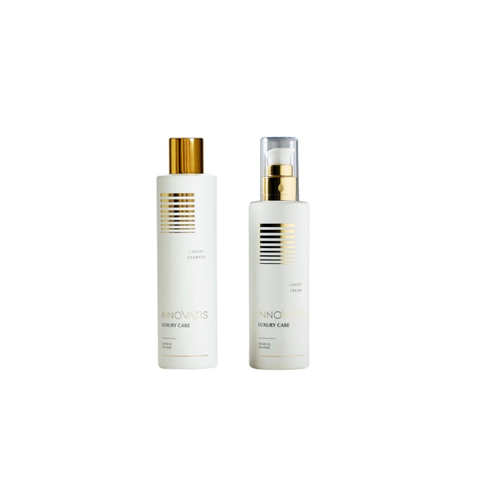 Komplekt! Innovatis Luxury Anti-Age šampoon ja kreem-palsam
