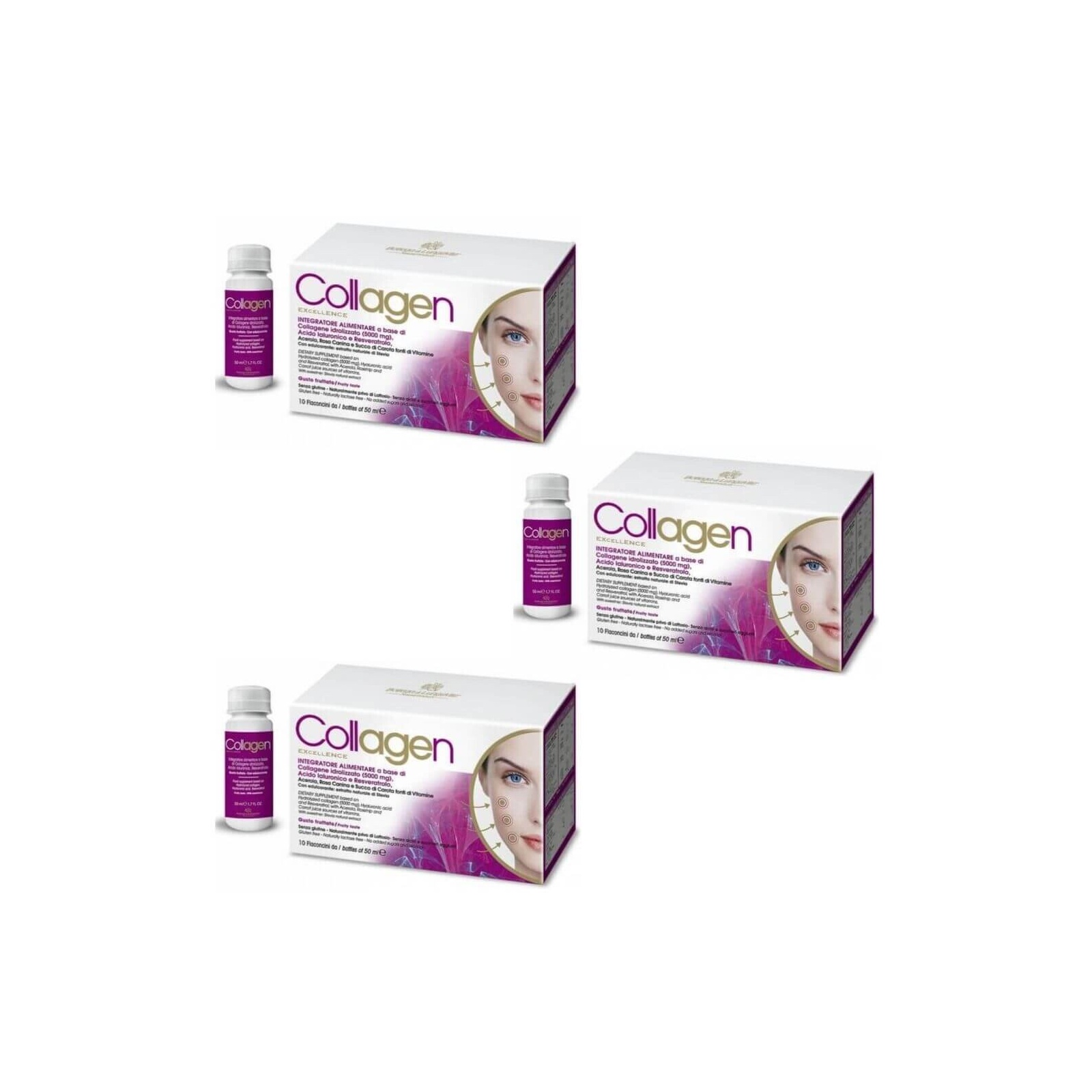 KOMPLEKT! Collagen Excellence Drink kollageeni ilujook