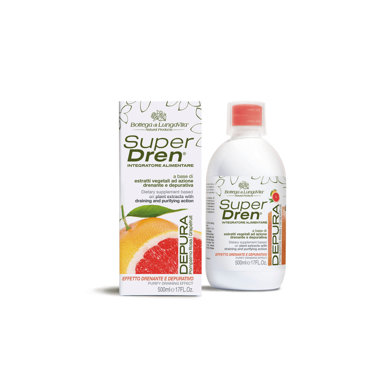 Superdren Depura Grapefruit ainevahetust kiirendav ja tselluliiti vähendav toidulisand