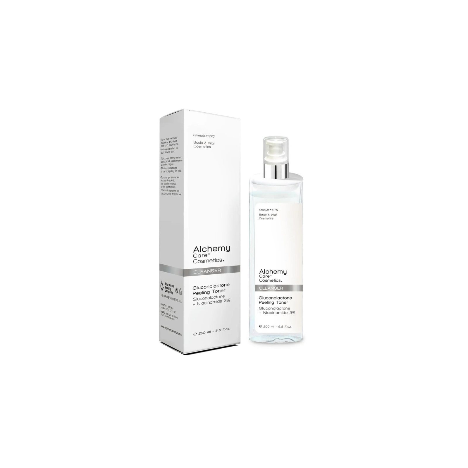 Alchemy Cleanser Gluconolactone Peeling Toner 200ml