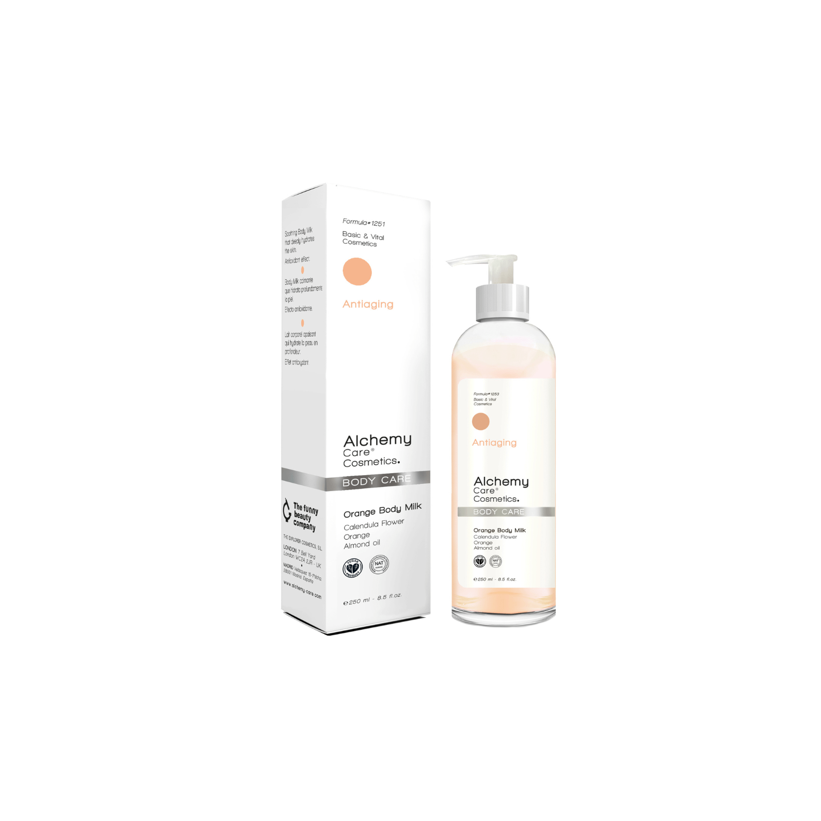Alchemy Orange Body Milk Antiaging 300ml