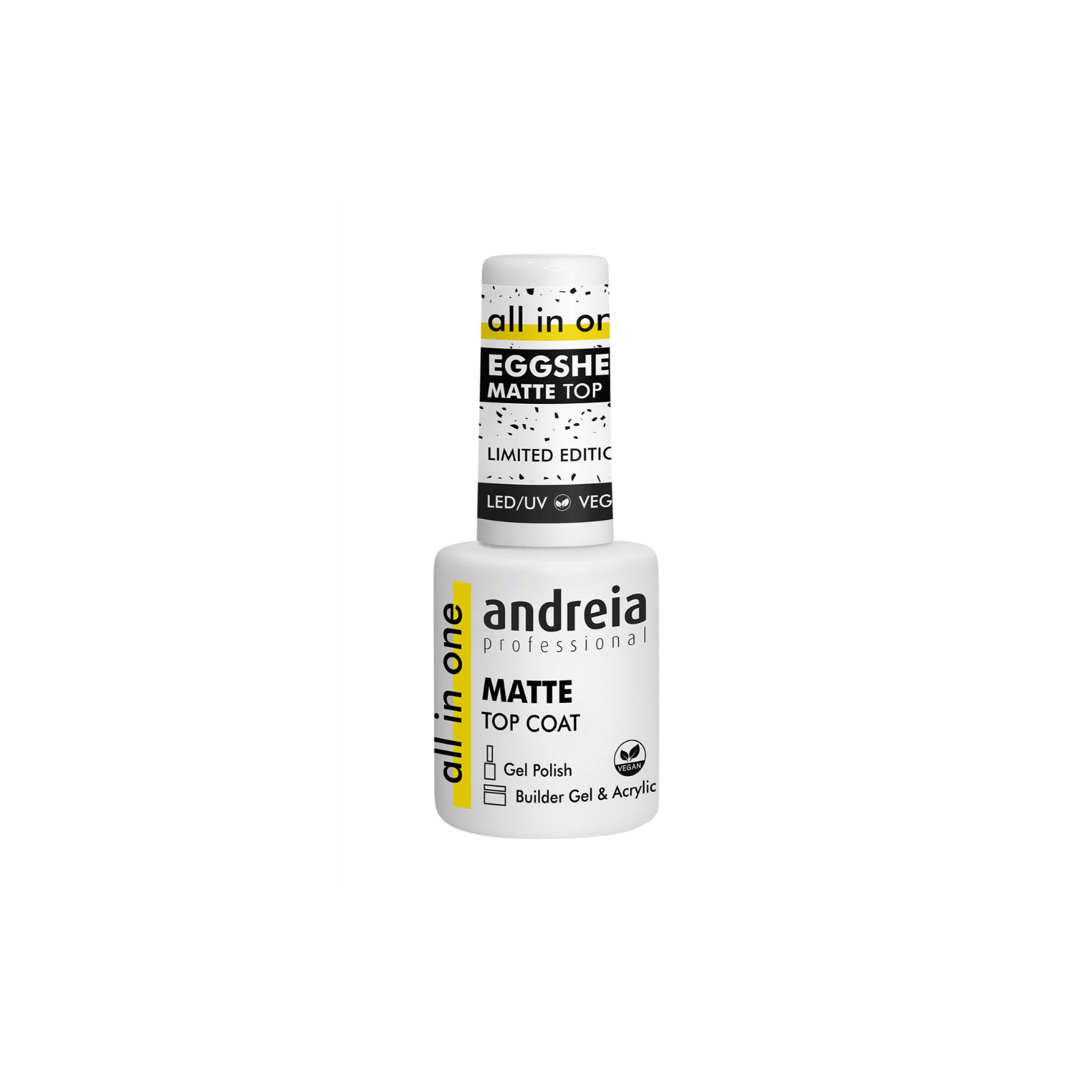 Andreia Eggshell Matte Top Coat 10,5ml