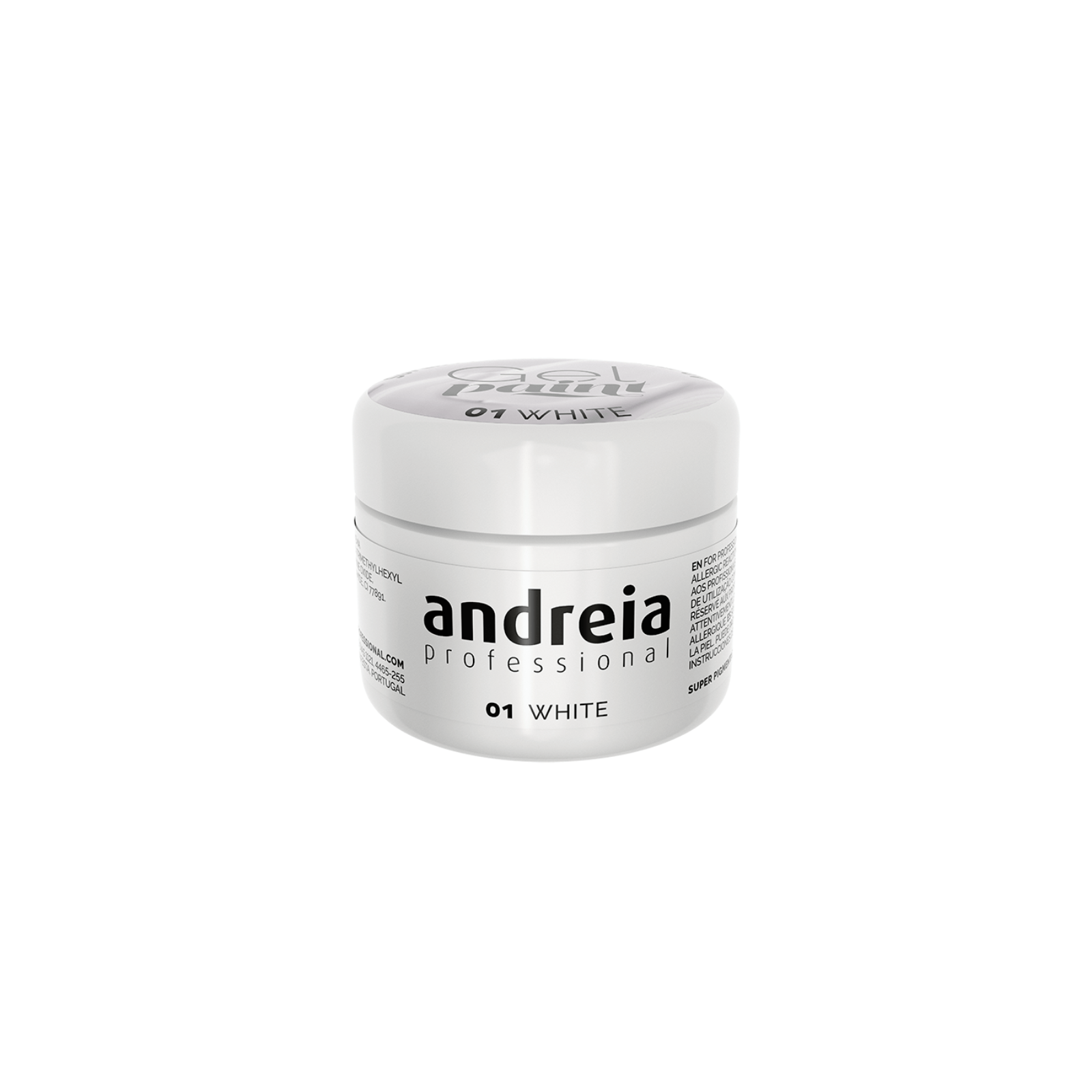 Andreia Gel Paint 01 White 4ml