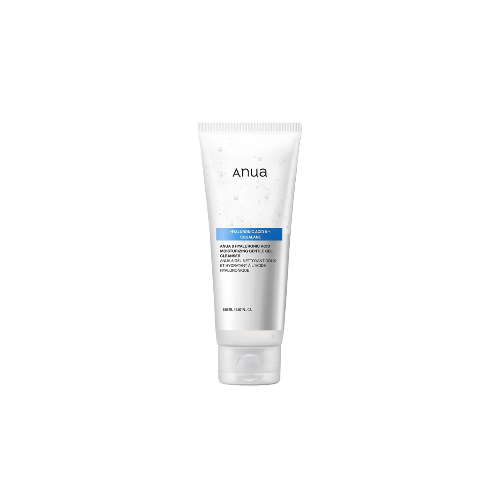 ANUA 8 Hyaluronic Acid Moisturizing Gentle Gel Cleanser õrn näopuhastusgeel 150ml
