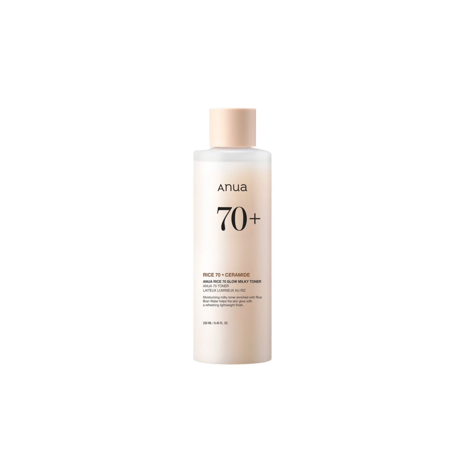ANUA Rice 70 Glow Milky Toner näovesi sära andva efektiga 250ml