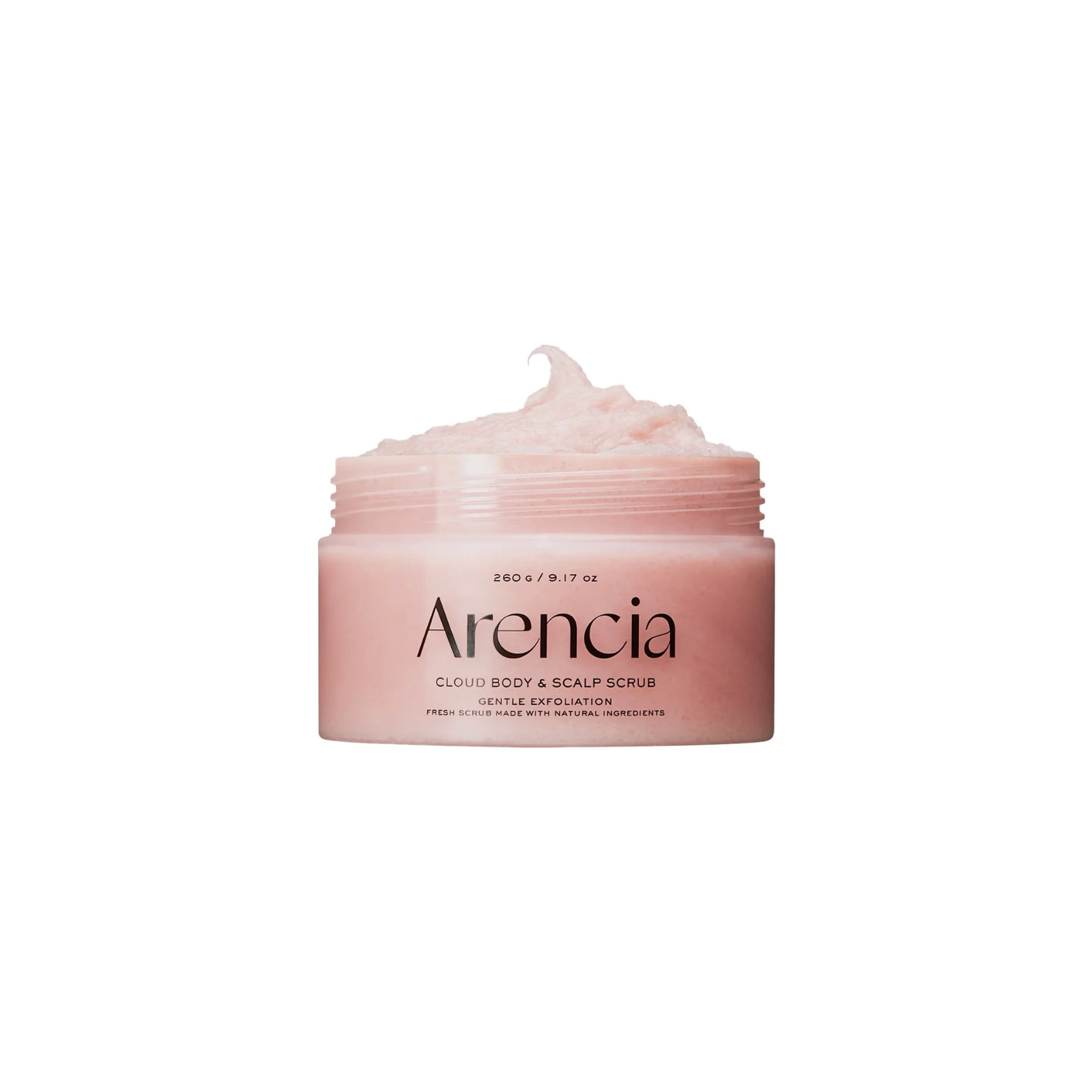 ARENCIA Fresh Cloud Body & Scalp Scrub Lavender & Pear koorija 260g