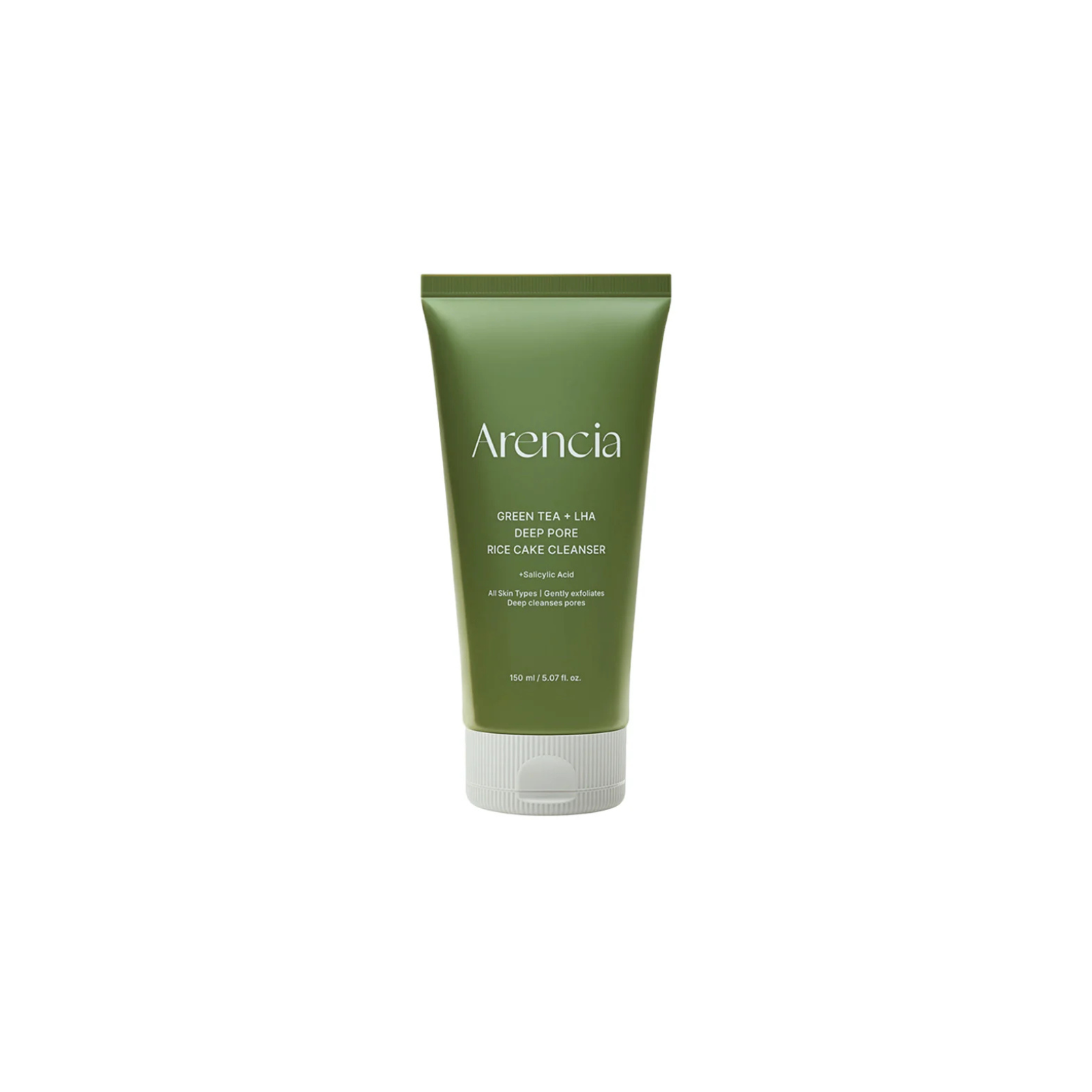 Arencia Green Tea + LHA Deep Pore Rice Cake Cleanser puhastusvahend 150g