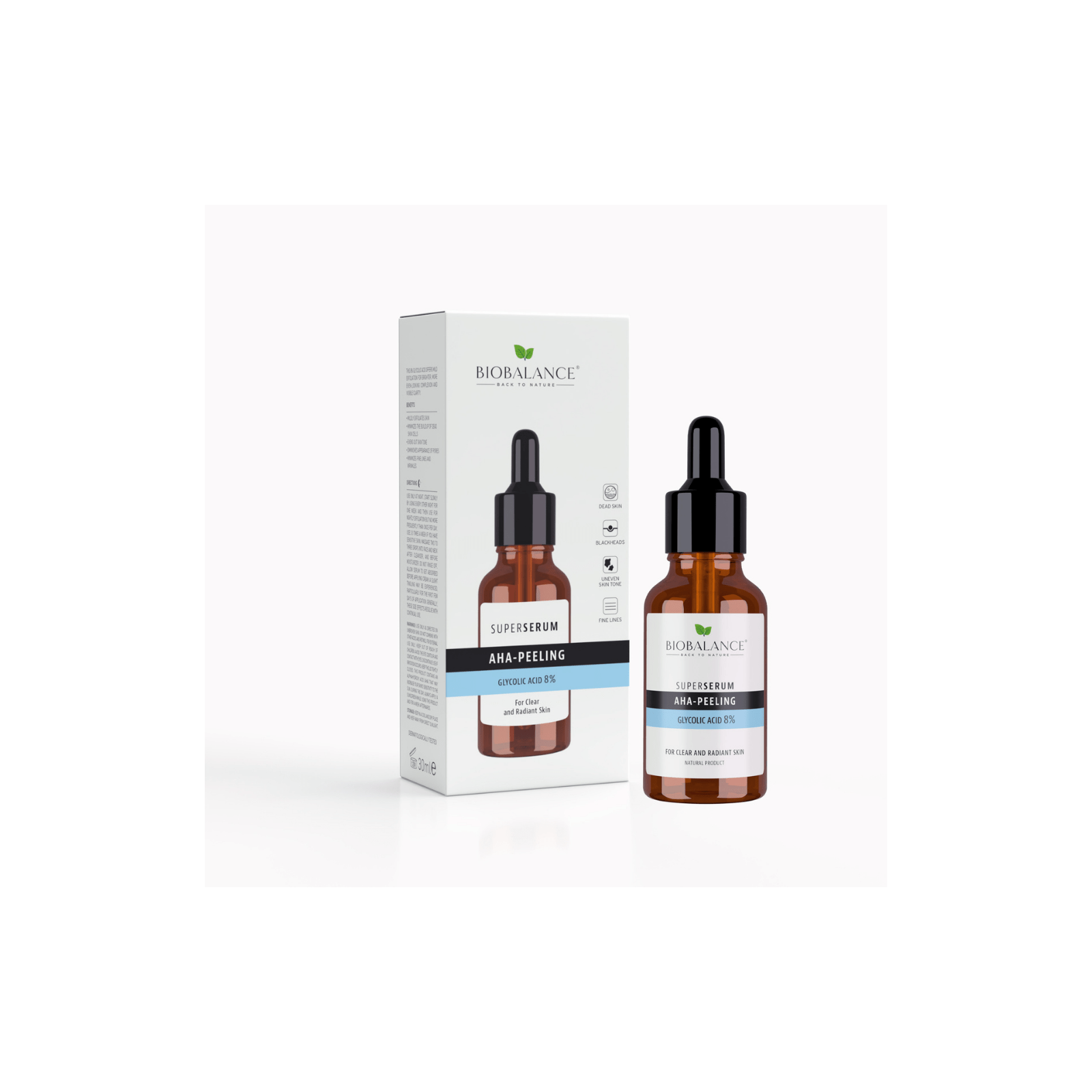 Bio Balance AHA Peeling Glycolic Acid 8% glükoolhappega seerum 30ml