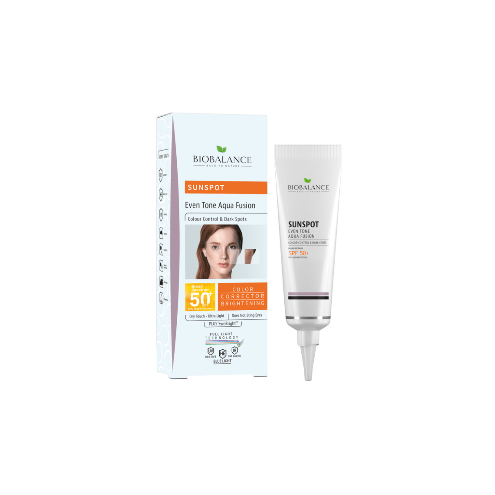 Bio Balance Sunspot SPF50+ päikesekaitsekreem pigmendilaikudega nahale 40ml