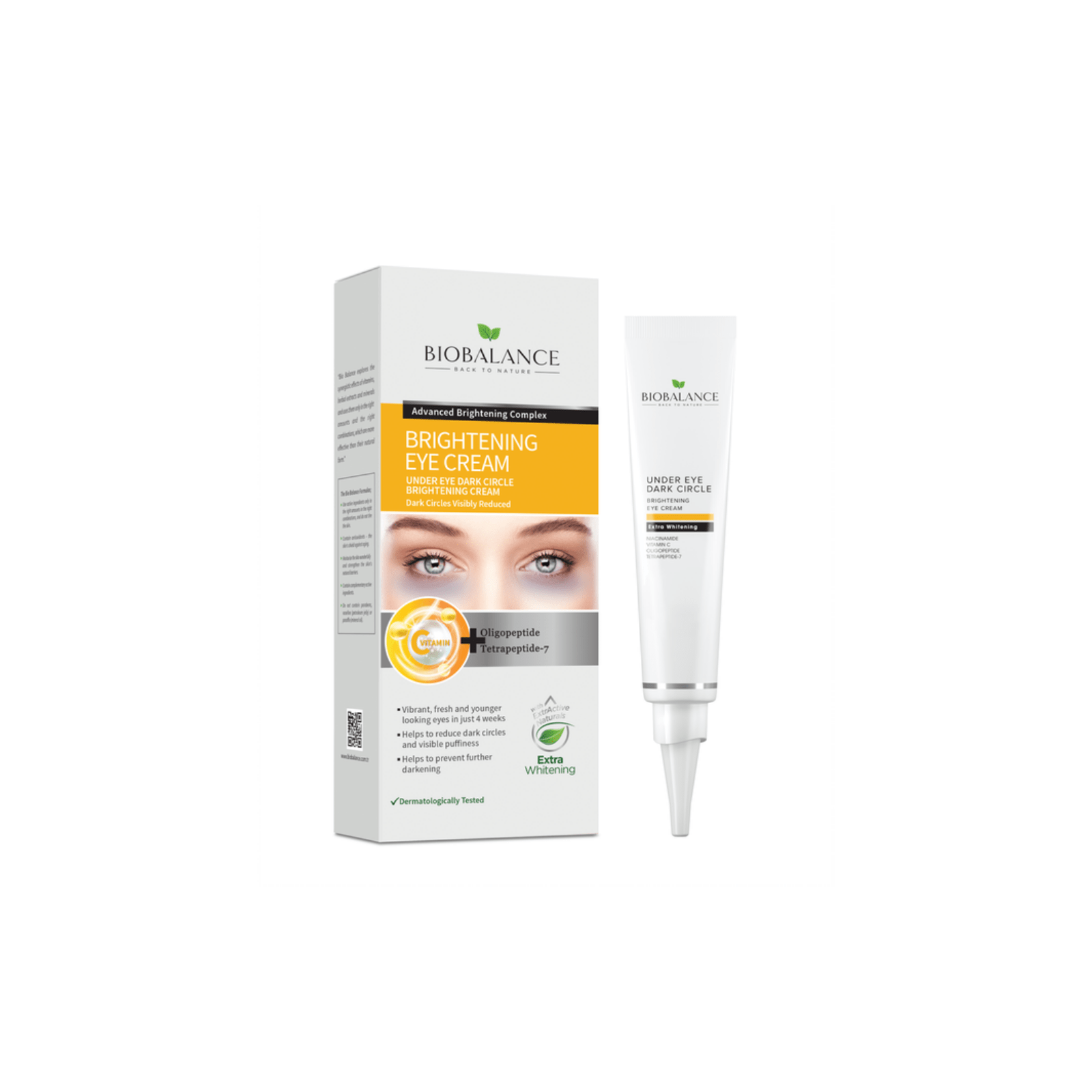 Bio Balance Under Eye Dark Circle Brightening kreem tumedate silmaaluste vastu 15ml