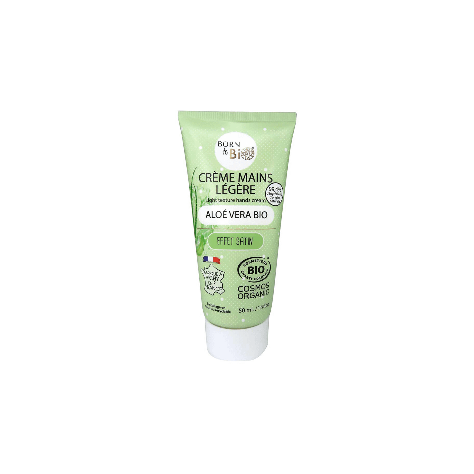 Born to Bio Aloe Vera Light Hand Cream kätekreem 50ml
