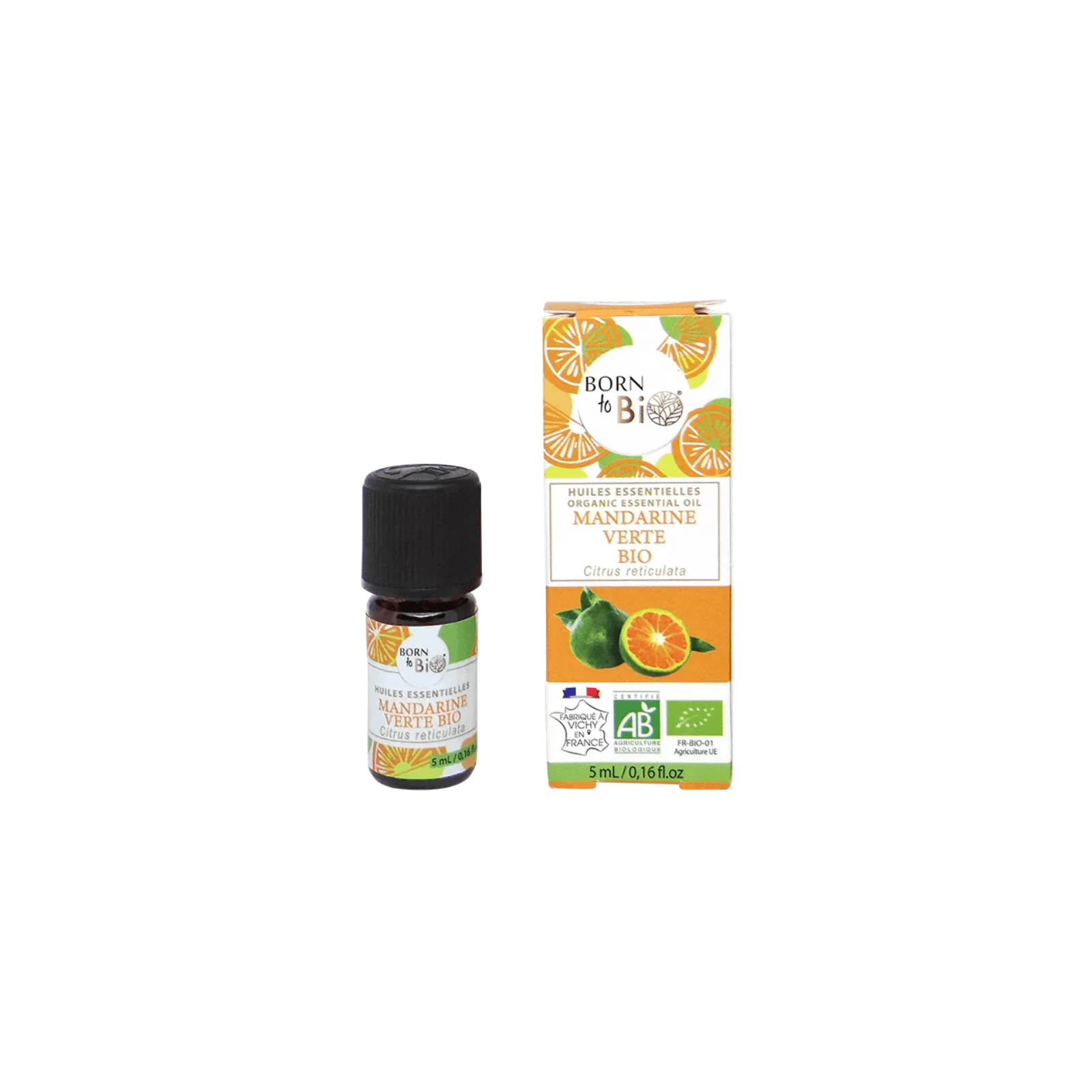 Born to Bio Green Mandarin Essential Oil rohelise mandariini eeterlik õli 5ml