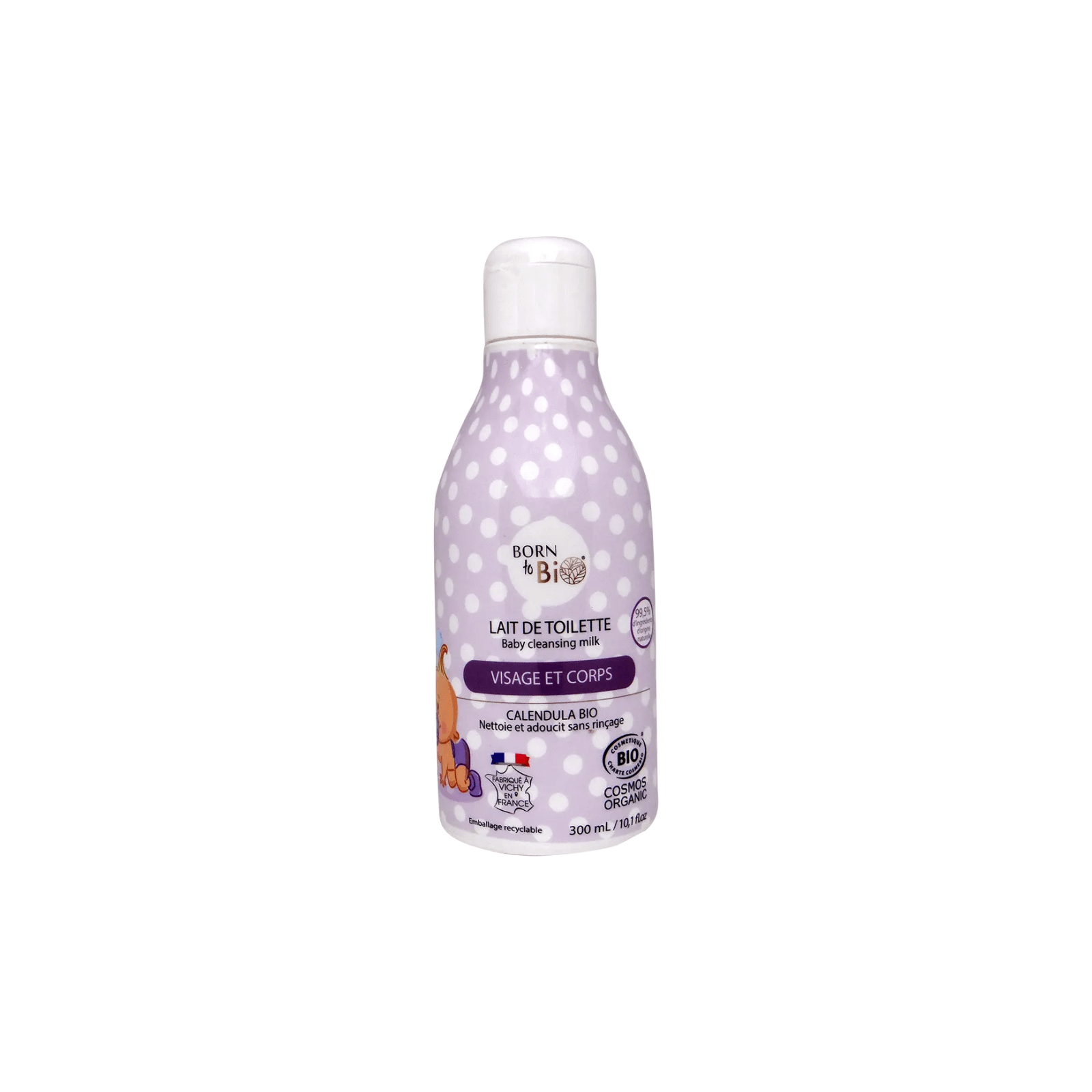 Born to Bio Organic Baby Cleansing Milk puhastuspiim beebidele 300ml