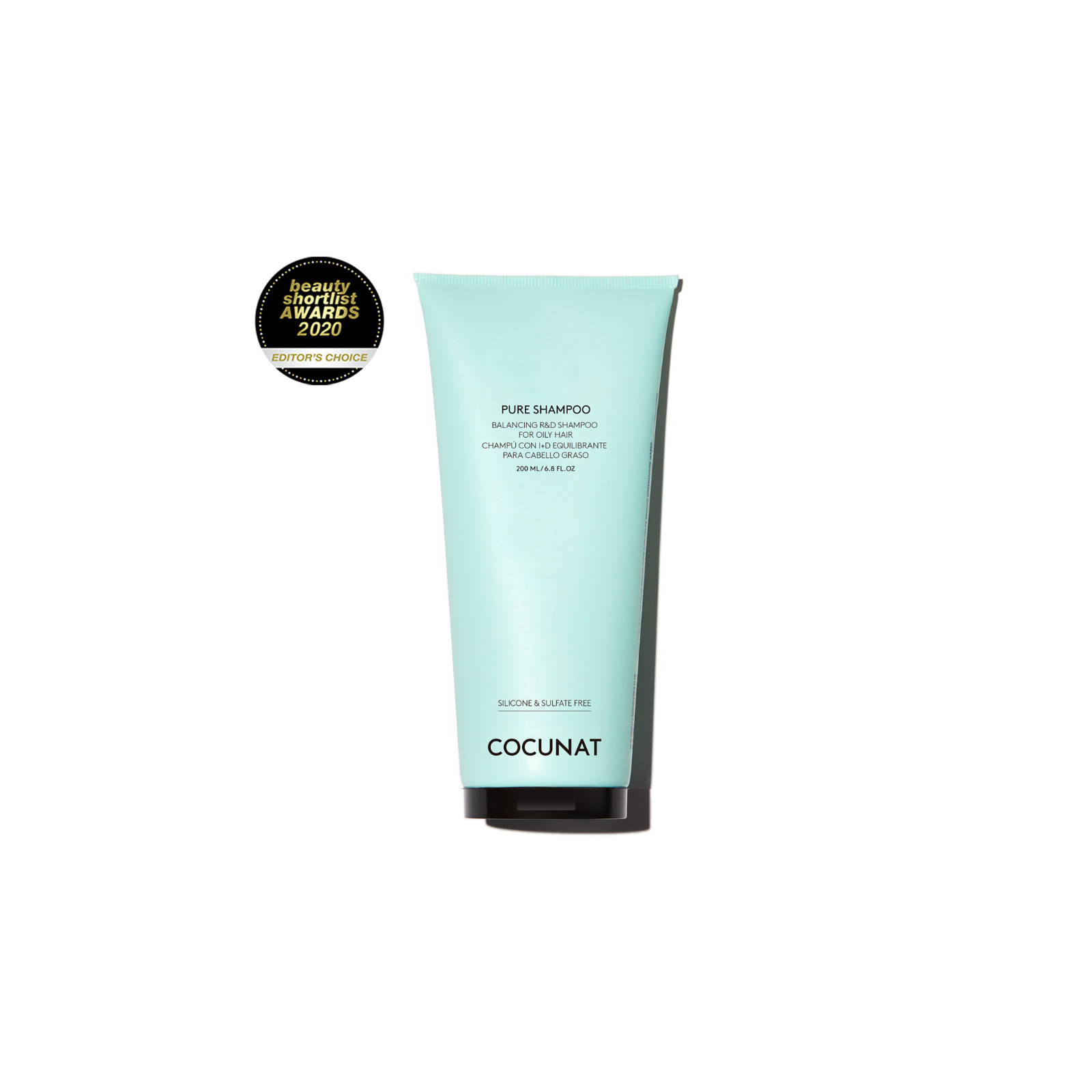 Cocunat Pure Shampoo šampoon rasustele juustele 200ml