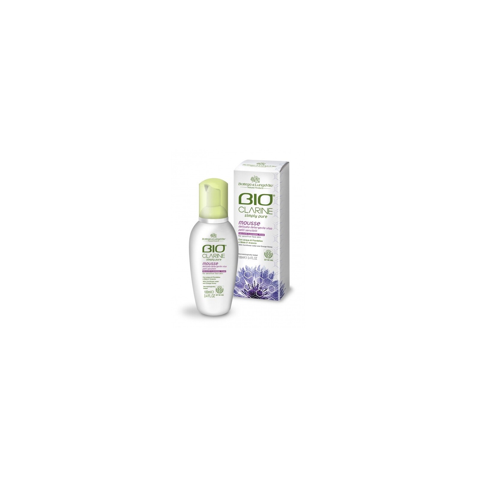 Bioclarine Simply Pure näopuhastusvaht allergikutele 100ml