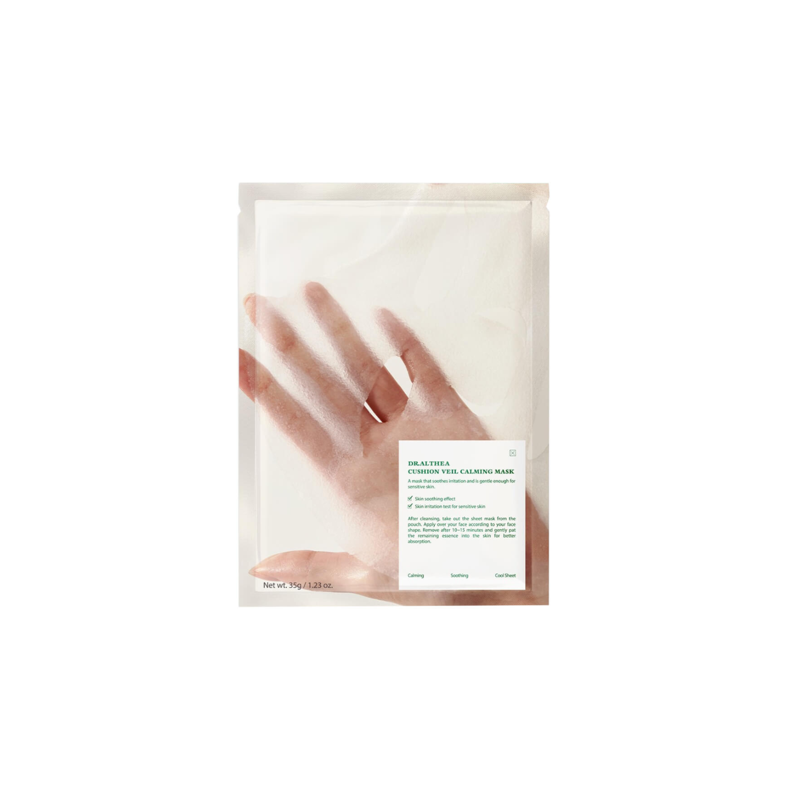 Dr. Althea Cushion Veil Calming Mask näomask jahutava efektiga 35g