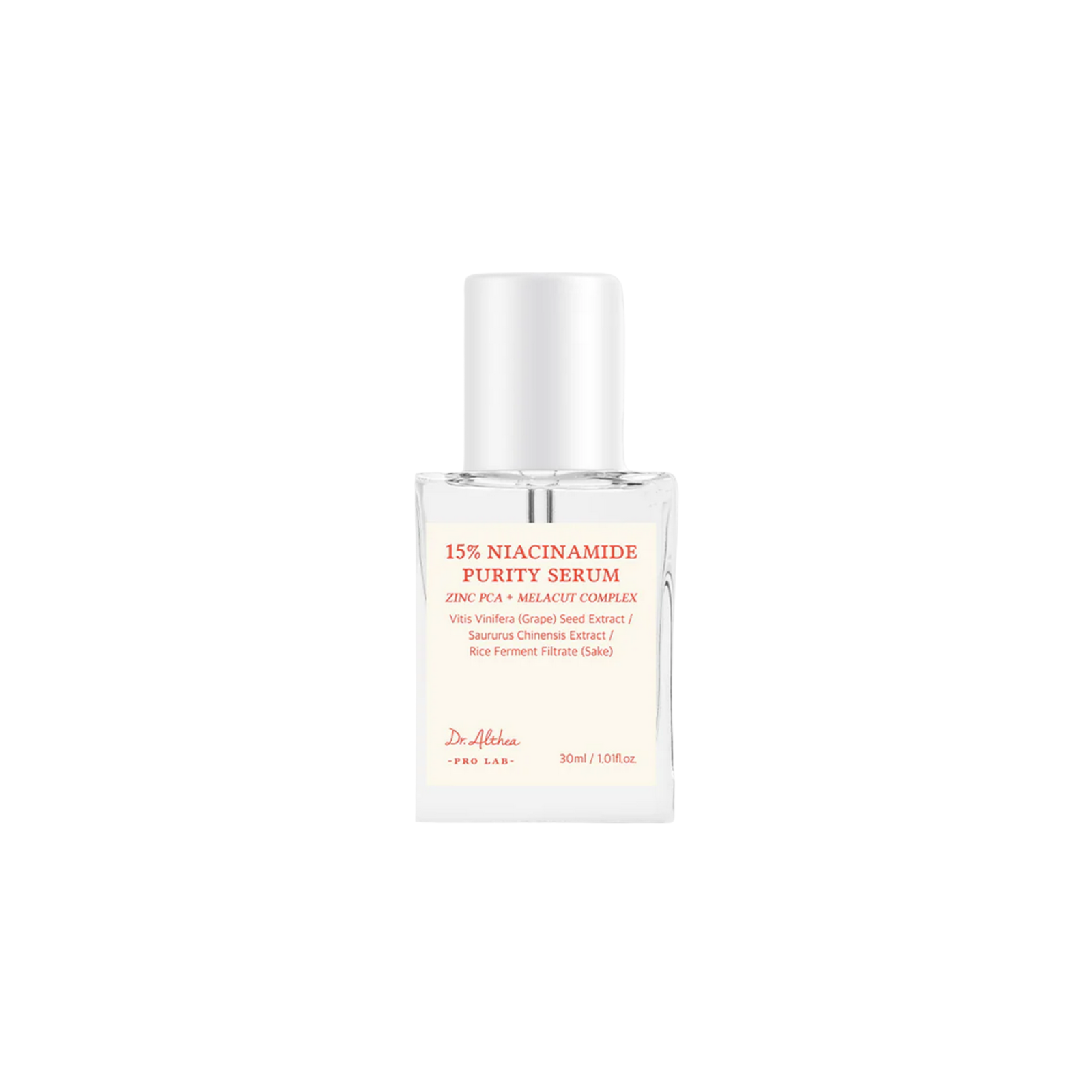 Dr. Althea Pro Lab 15% Niacinamide Purity Serum niatsiinamiidiga näoseerum 30ml