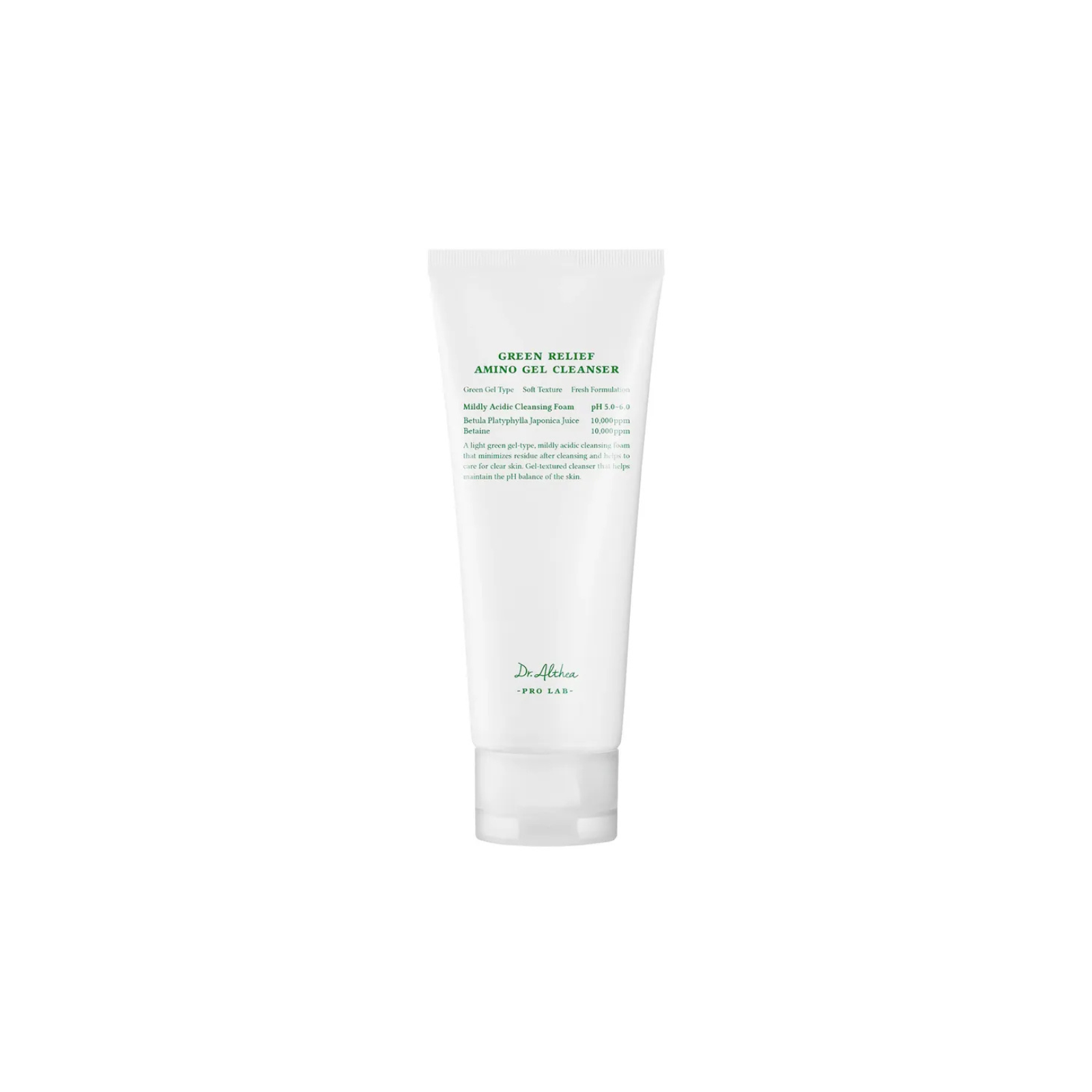 Dr. Althea Pro Lab Green Relief Amino Gel Cleanser näopuhastusgeel 100ml