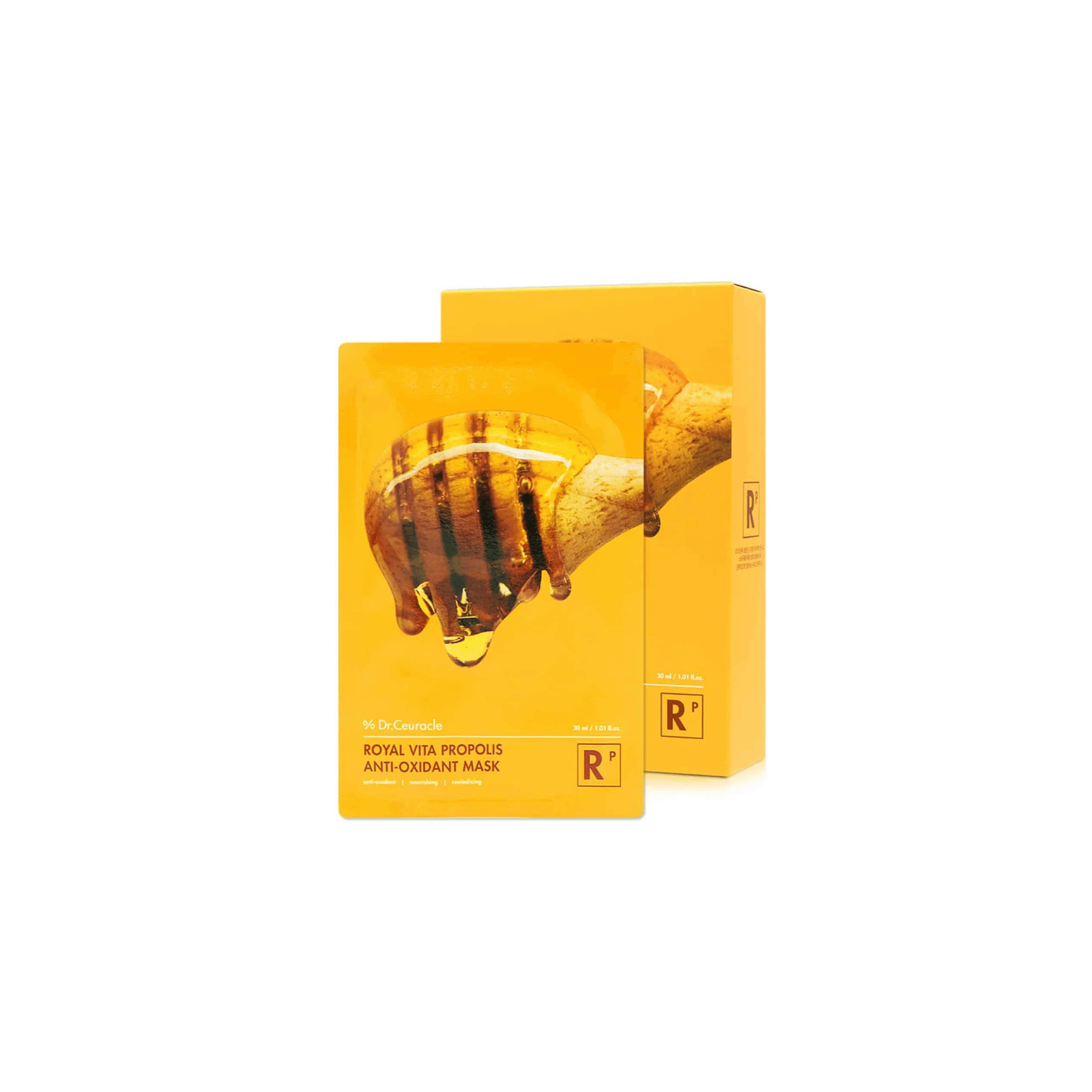 Dr. Ceuracle Royal Vita Propolis Anti-Oxidant Sheet Mask kangasmask 10x30ml
