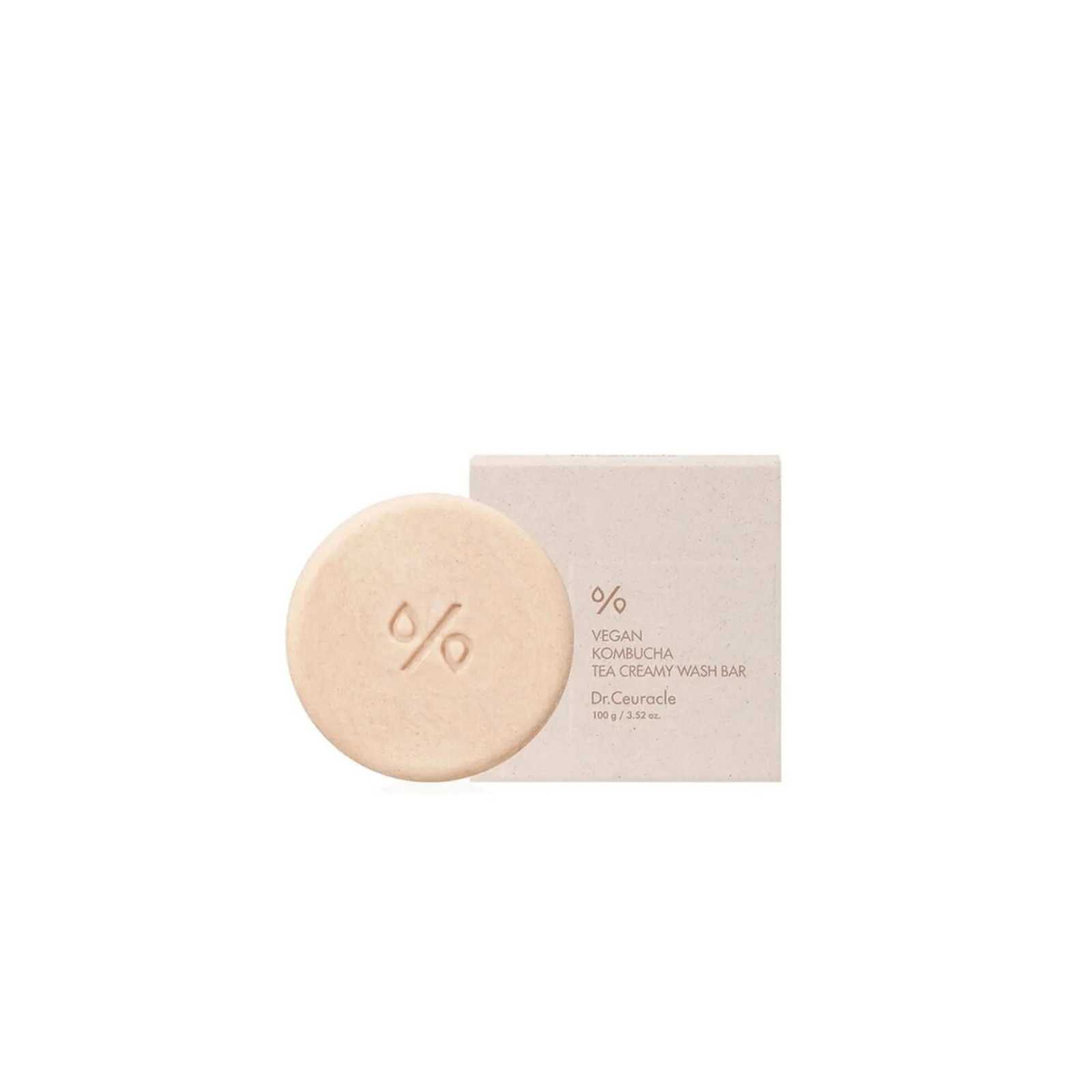 Dr. Ceuracle Vegan Kombucha Tea Creamy Wash Bar kreemjas seep 100g