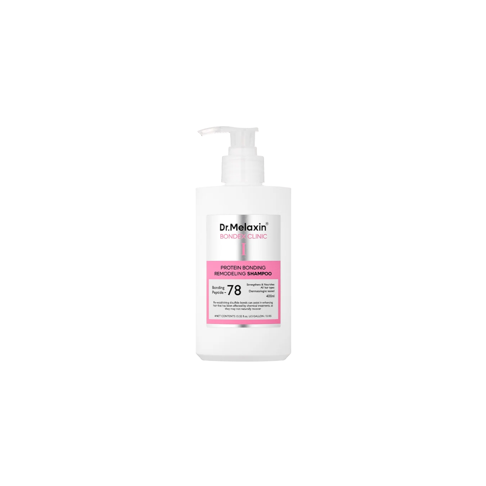Dr. Melaxin Bondex Protein Bonding Remodeling Shampoo šampoon kahjustatud juuste taastamiseks 400ml
