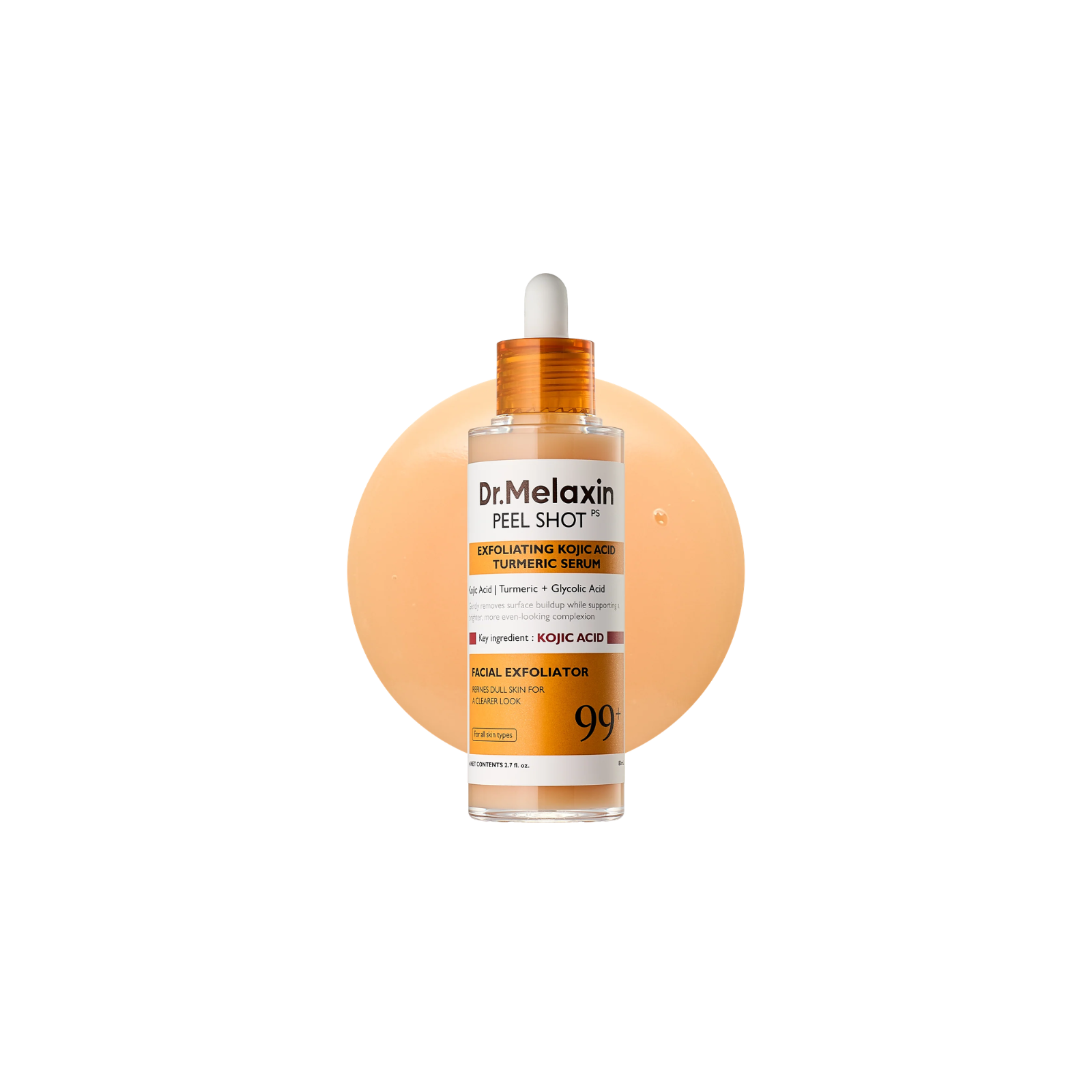 Dr. Melaxin Peel Shot Exfoliating Kojic Acid Turmeric Serum kooriv näoseerum 80ml