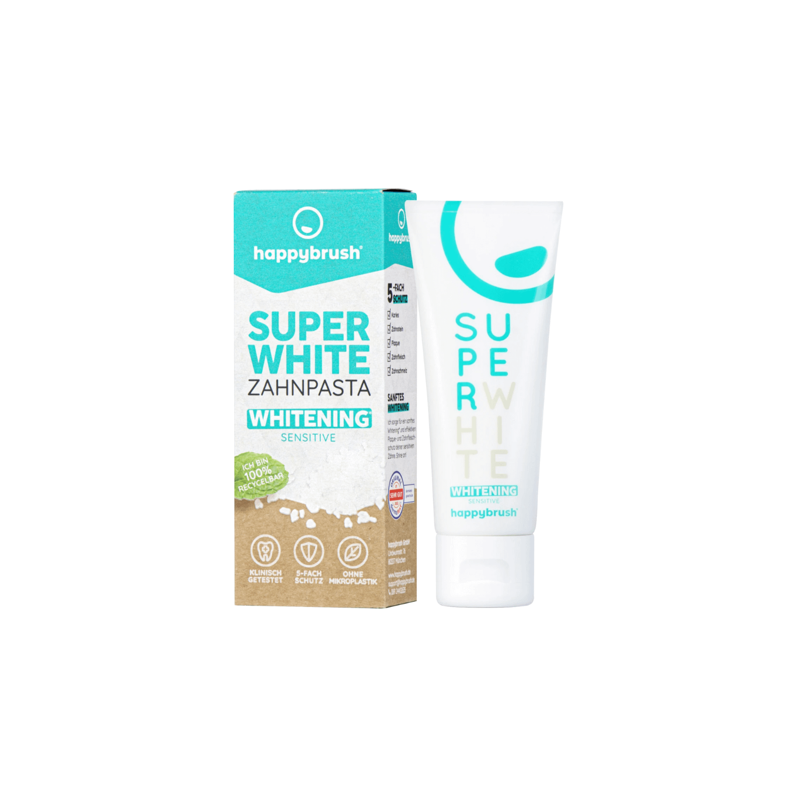 happybrush SuperWhite + Protect 75ml