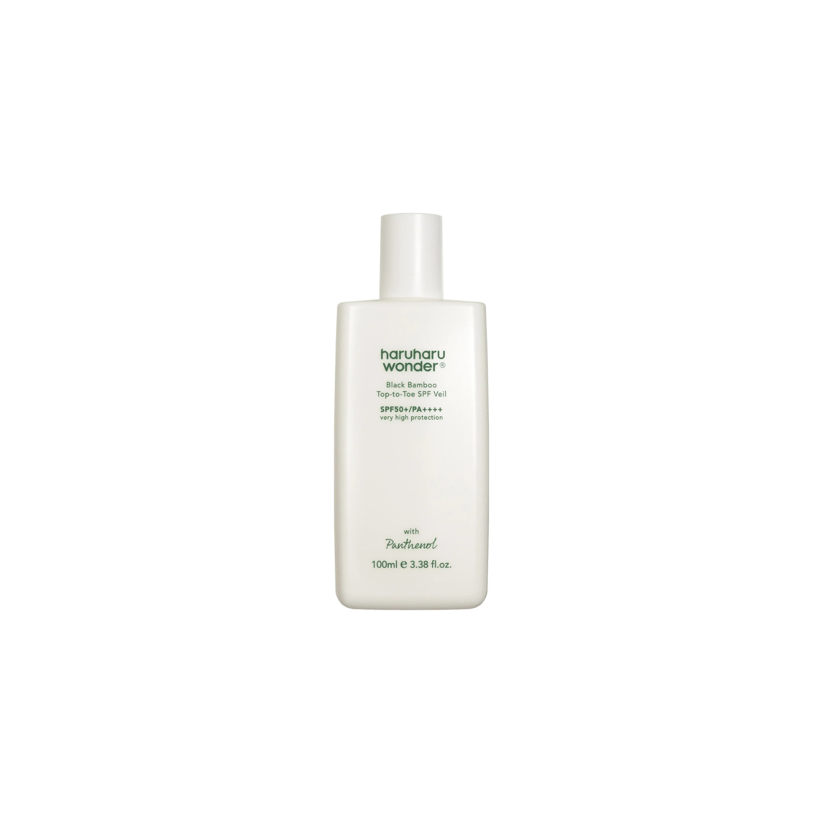 Haruharu Wonder Black Bamboo Top-to-Toe SPF Veil SPF50 päikesekaitsekreem 100ml