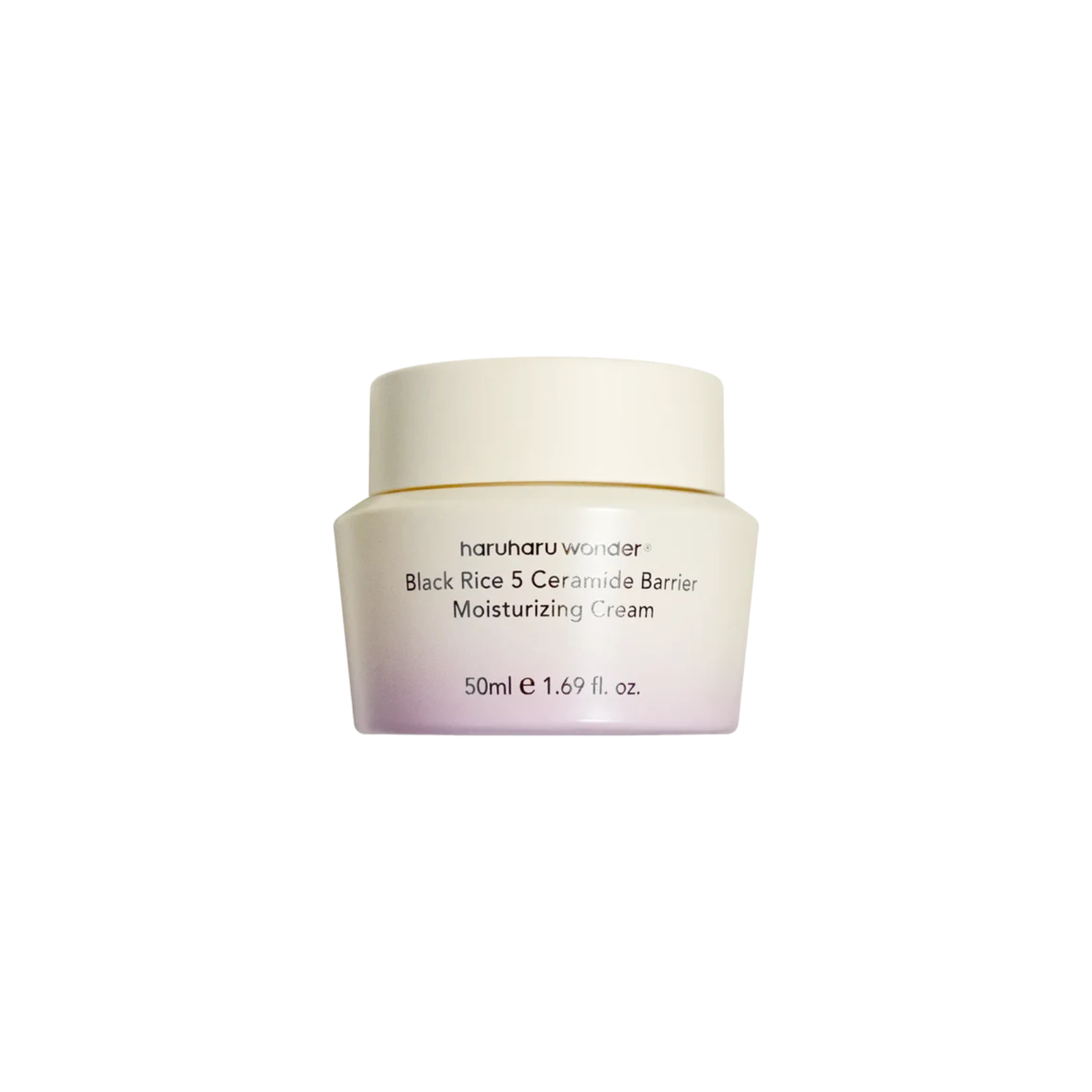 Haruharu Wonder Black Rice 5 Ceramide Barrier Moisturizing Cream näokreem keramiididega ja musta riisiga 50ml