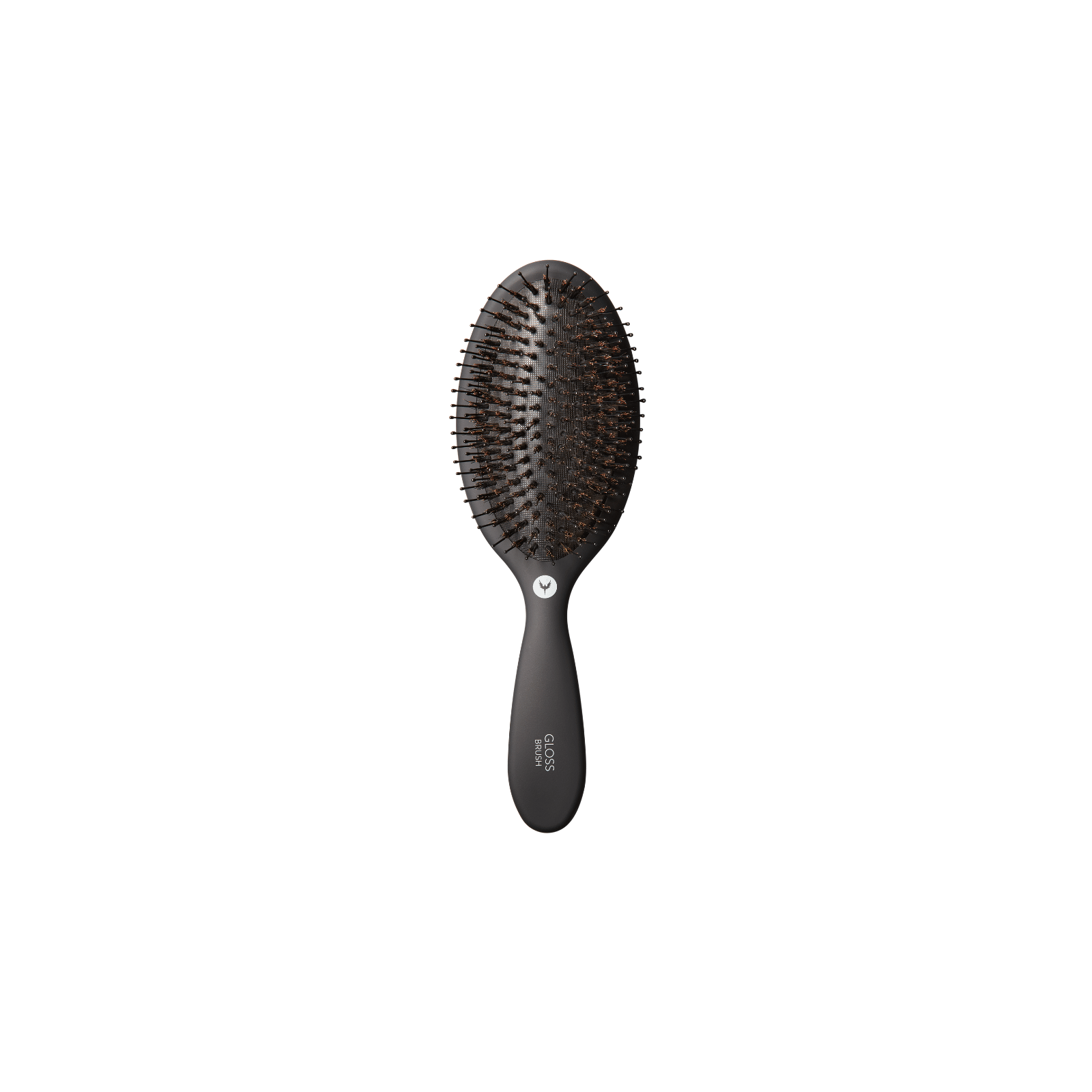 HH Simonsen Gloss Brush, Black karusnahast juuksehari