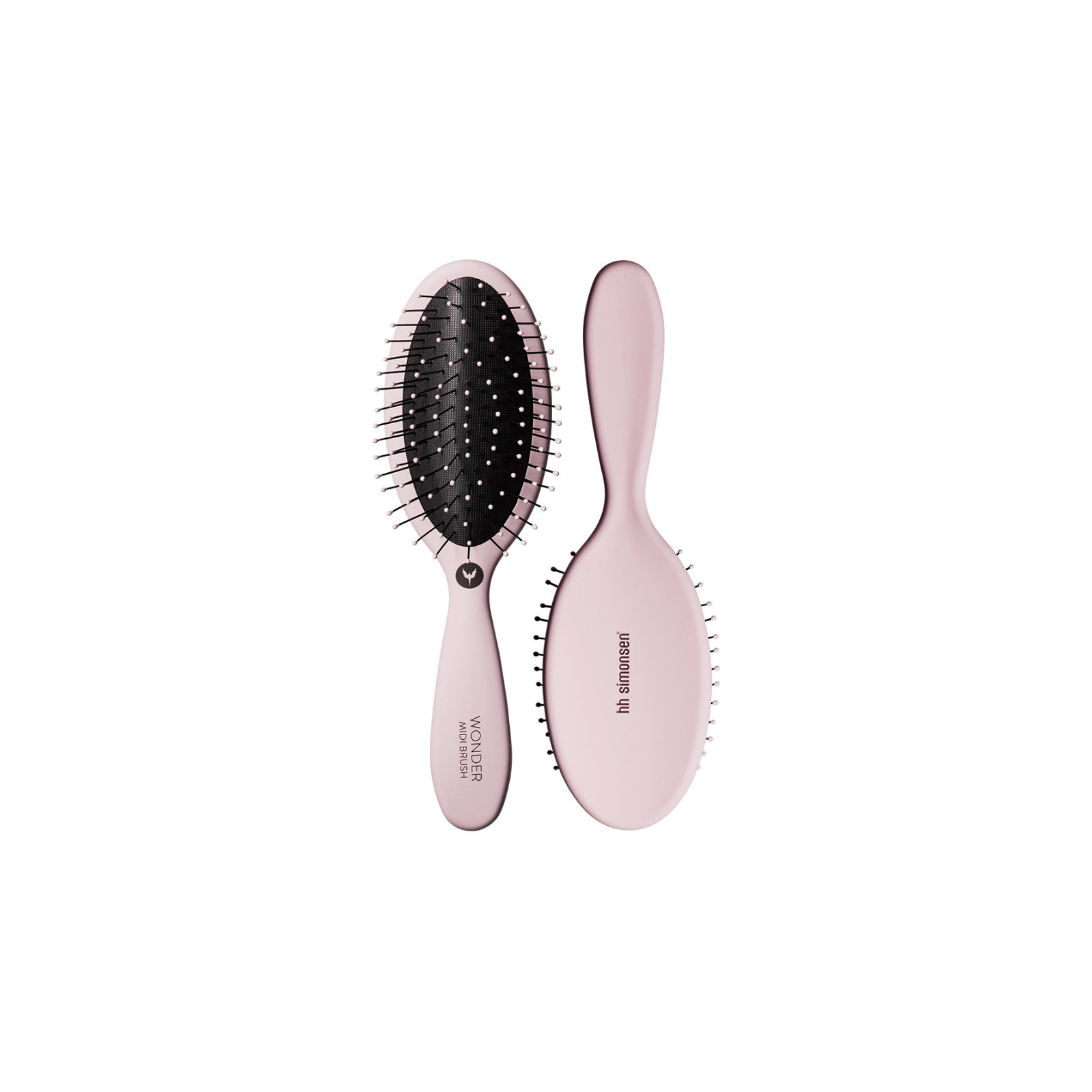 HH Simonsen Wonder Brush Midi, Dusty Rose juuksehari