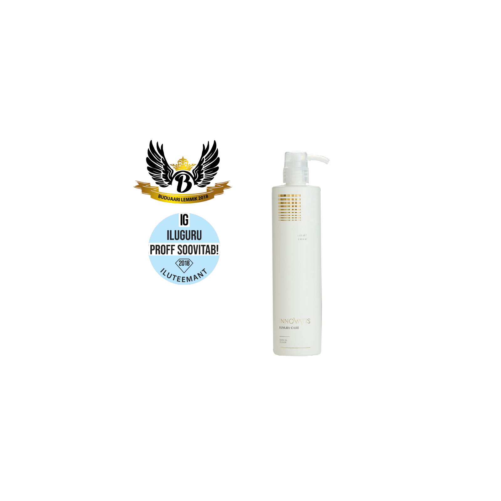 Innovatis Luxury Anti-Age intensiivselt hooldav juustekreem-palsam 500ml