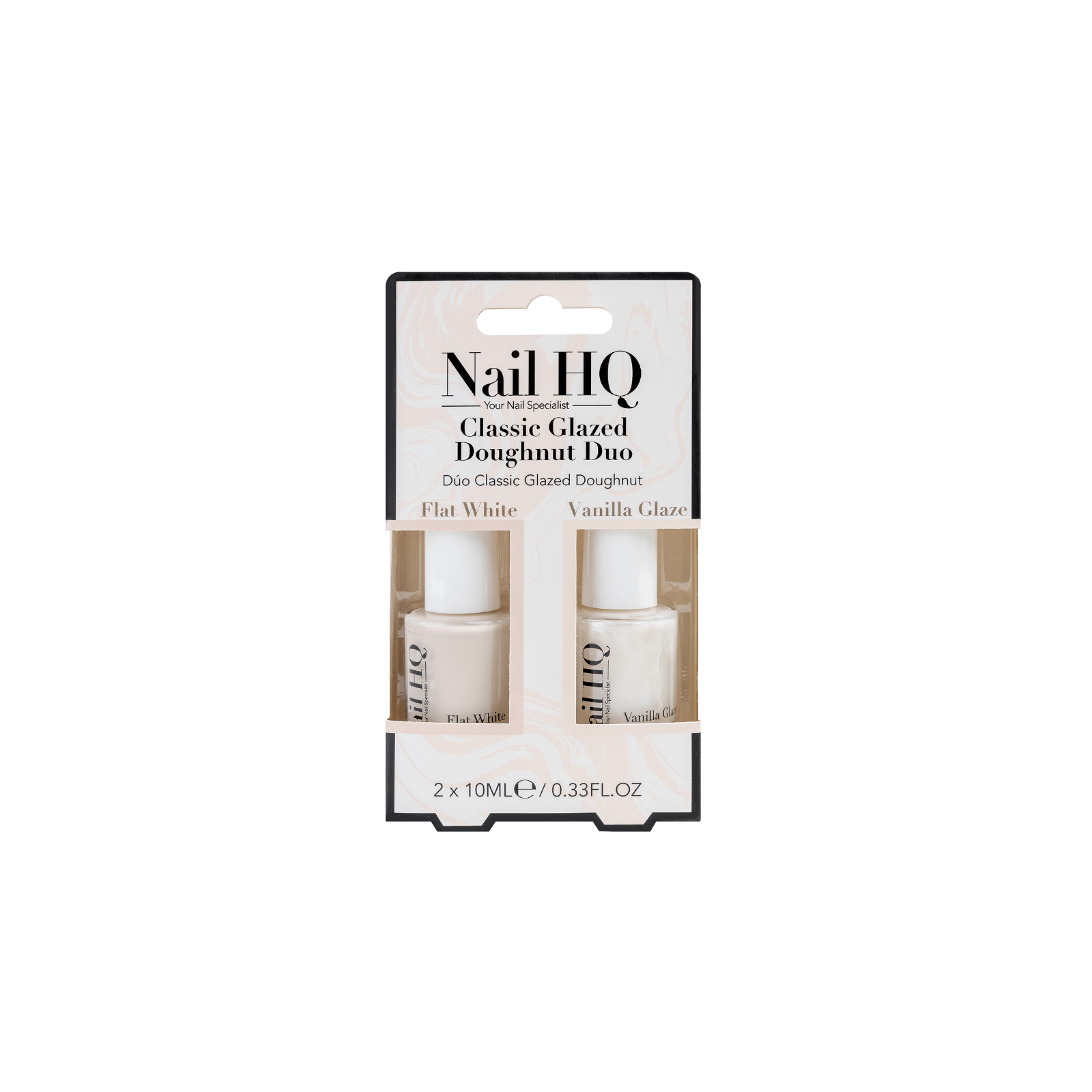 Nail HQ Classic Glazed Doughnut Duo küünelakikomplekt