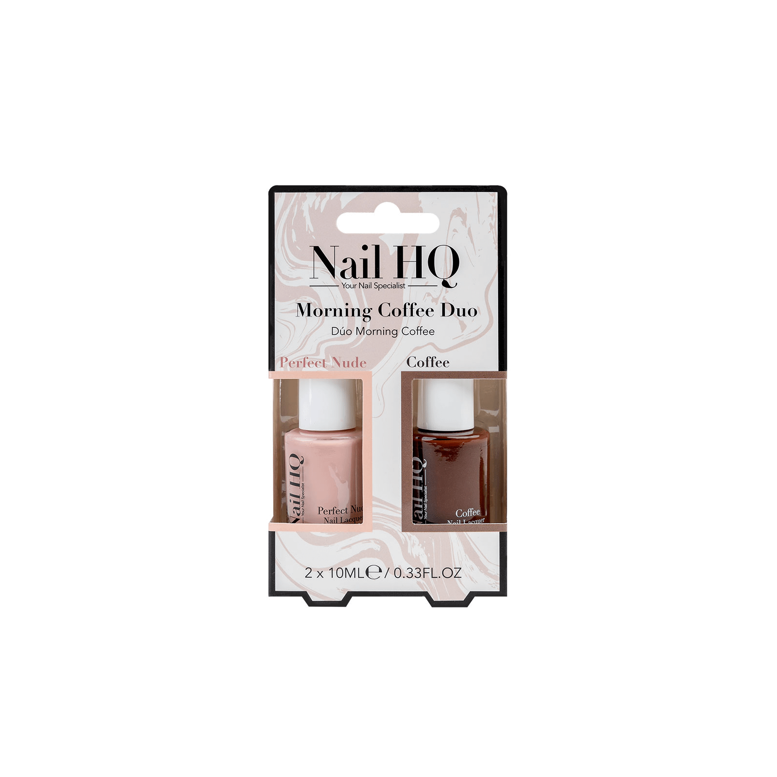 Nail HQ Morning Coffee Duo küünelakikomplekt