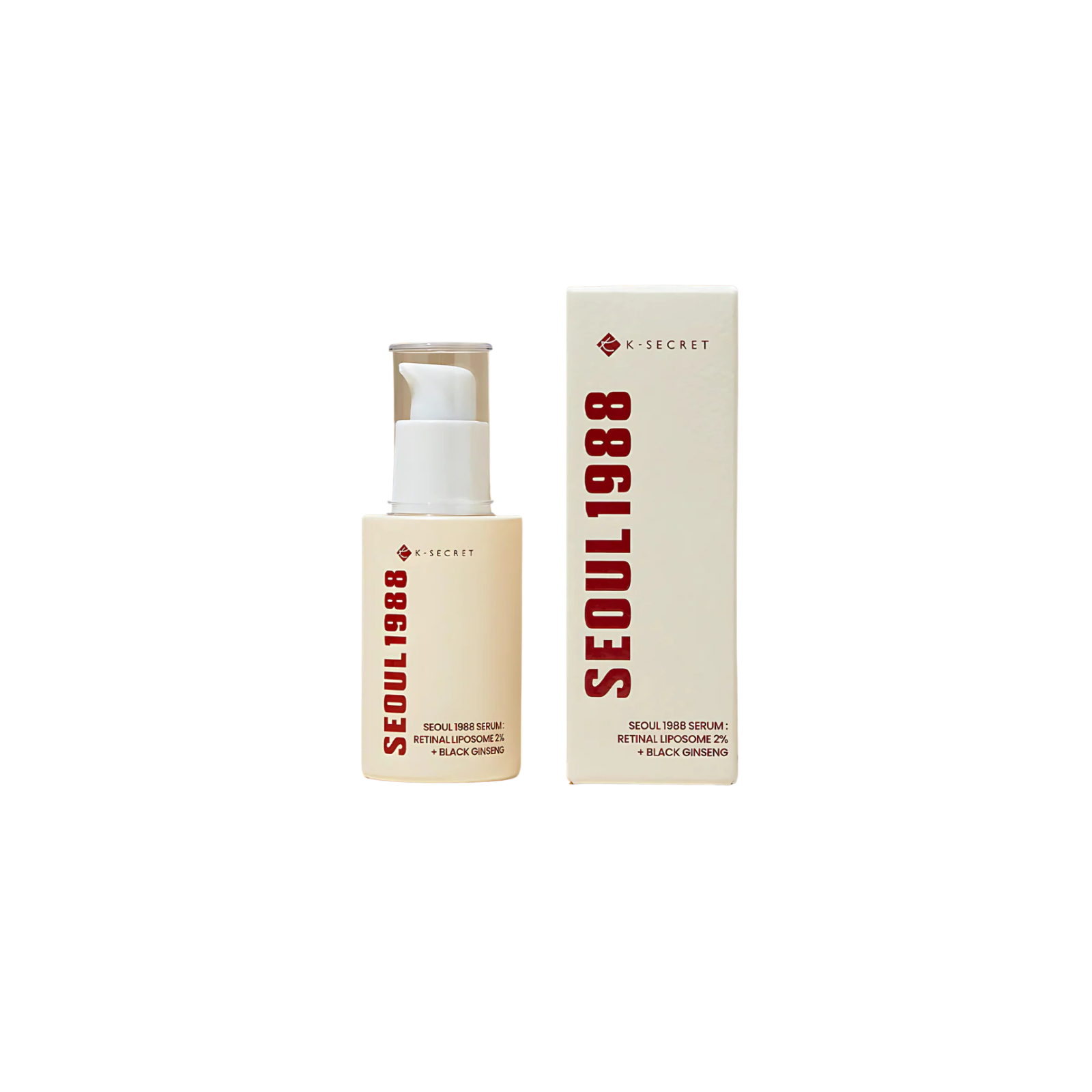 KSECRET Seoul 1988: Retinal Liposome 2% + Black Ginseng 30ml