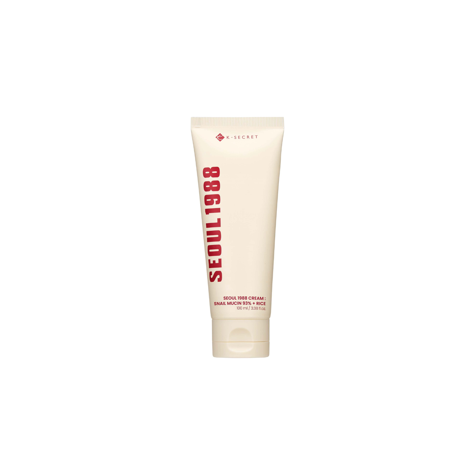 KSECRET Seoul 1988 Cream: Snail Mucin 93% + Rice 100ml