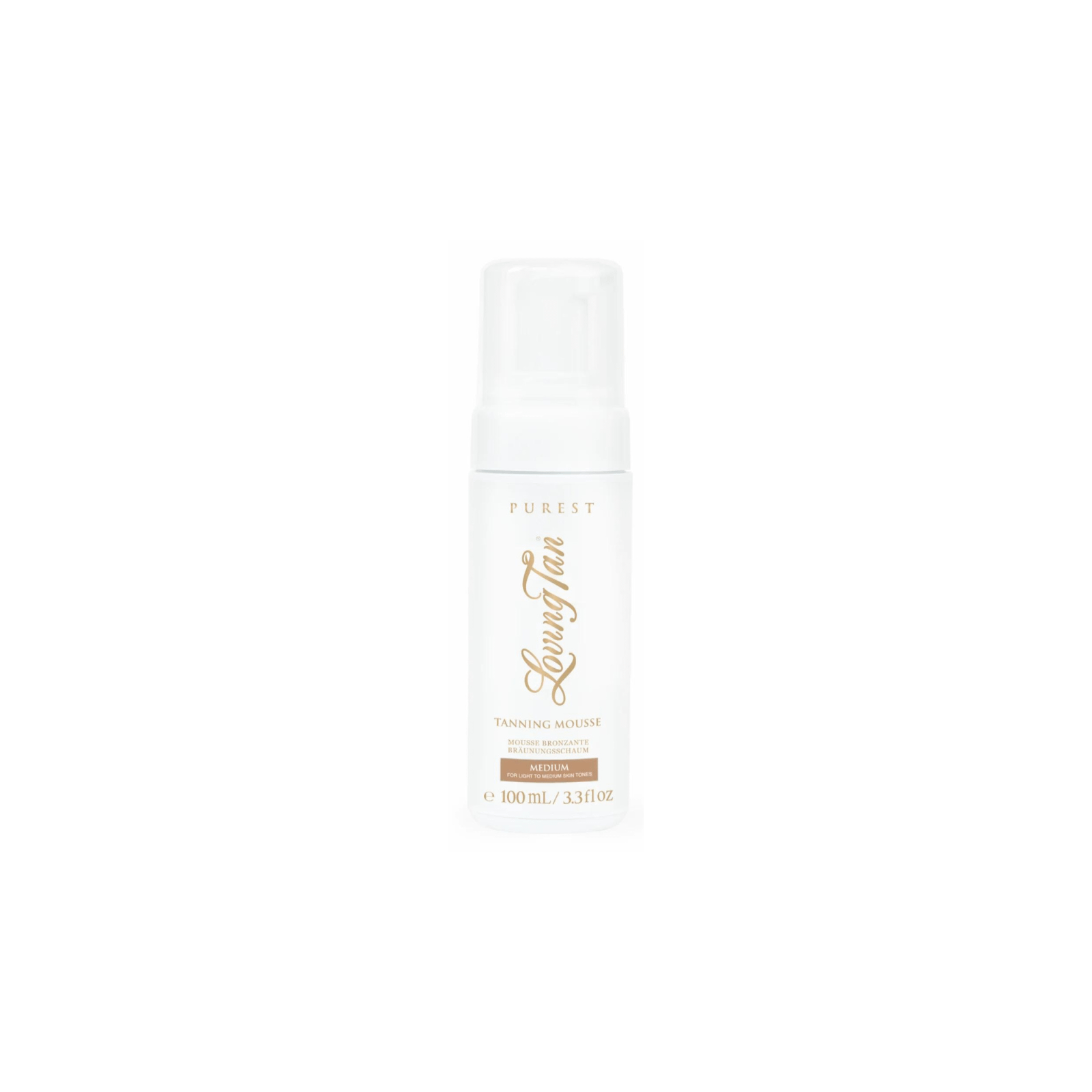 Loving Tan Purest Tanning Mousse isepruunistav vaht Medium 100ml