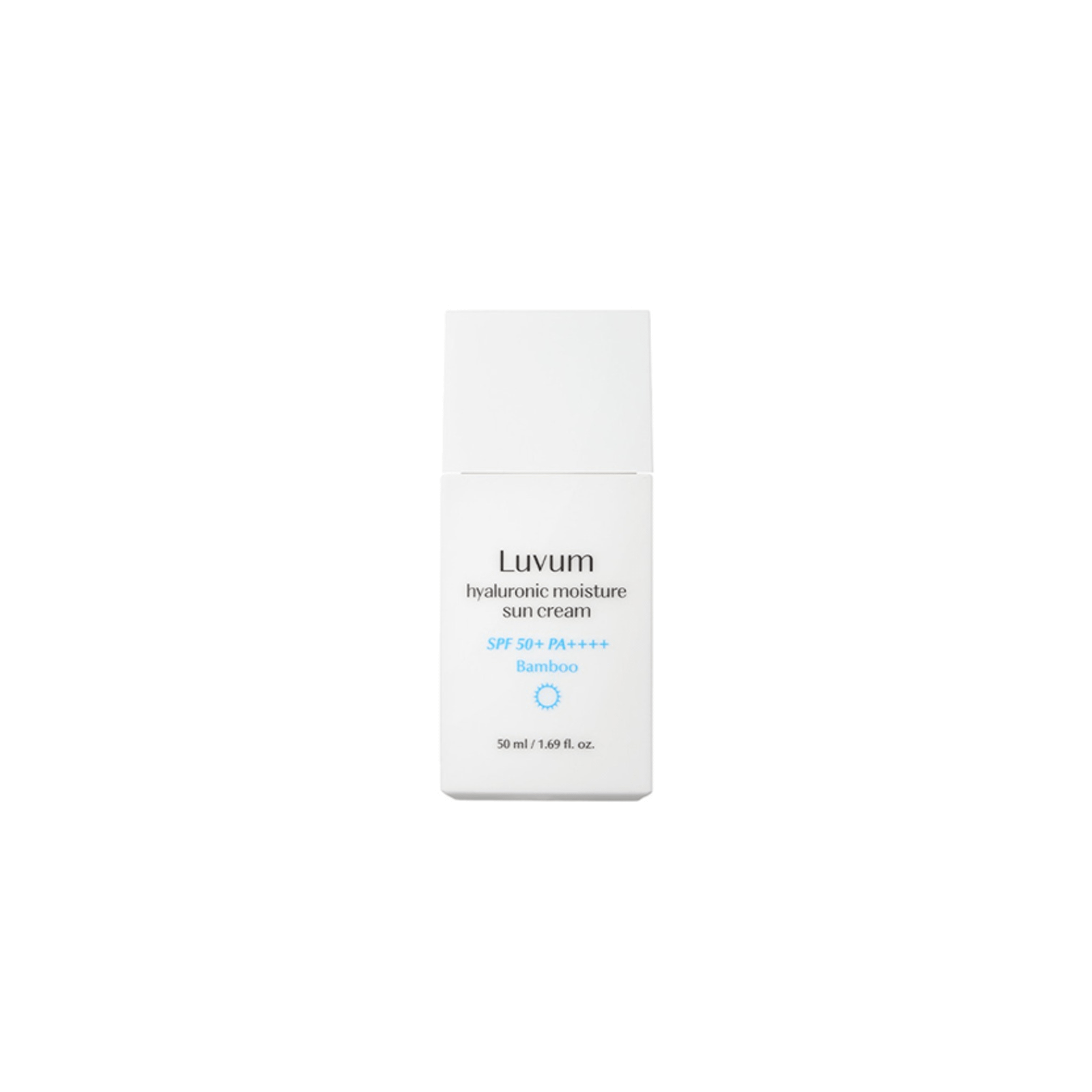 Luvum Bamboo Hyaluronic Moisture Sun Cream niisutav SPF50 päikesekaitsekreem 50ml