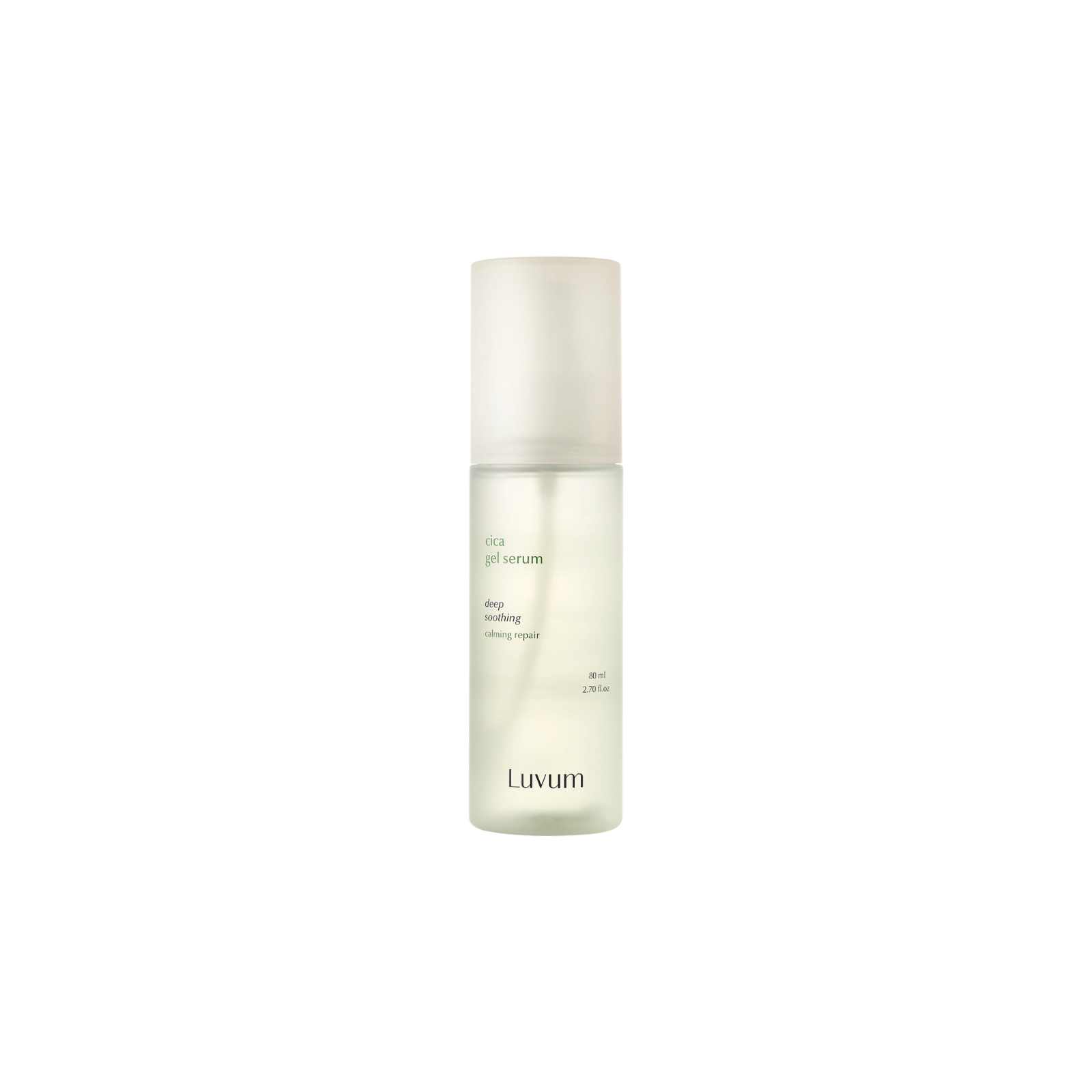 Luvum Calming Repair Cica Gel Serum geelseerum 80ml