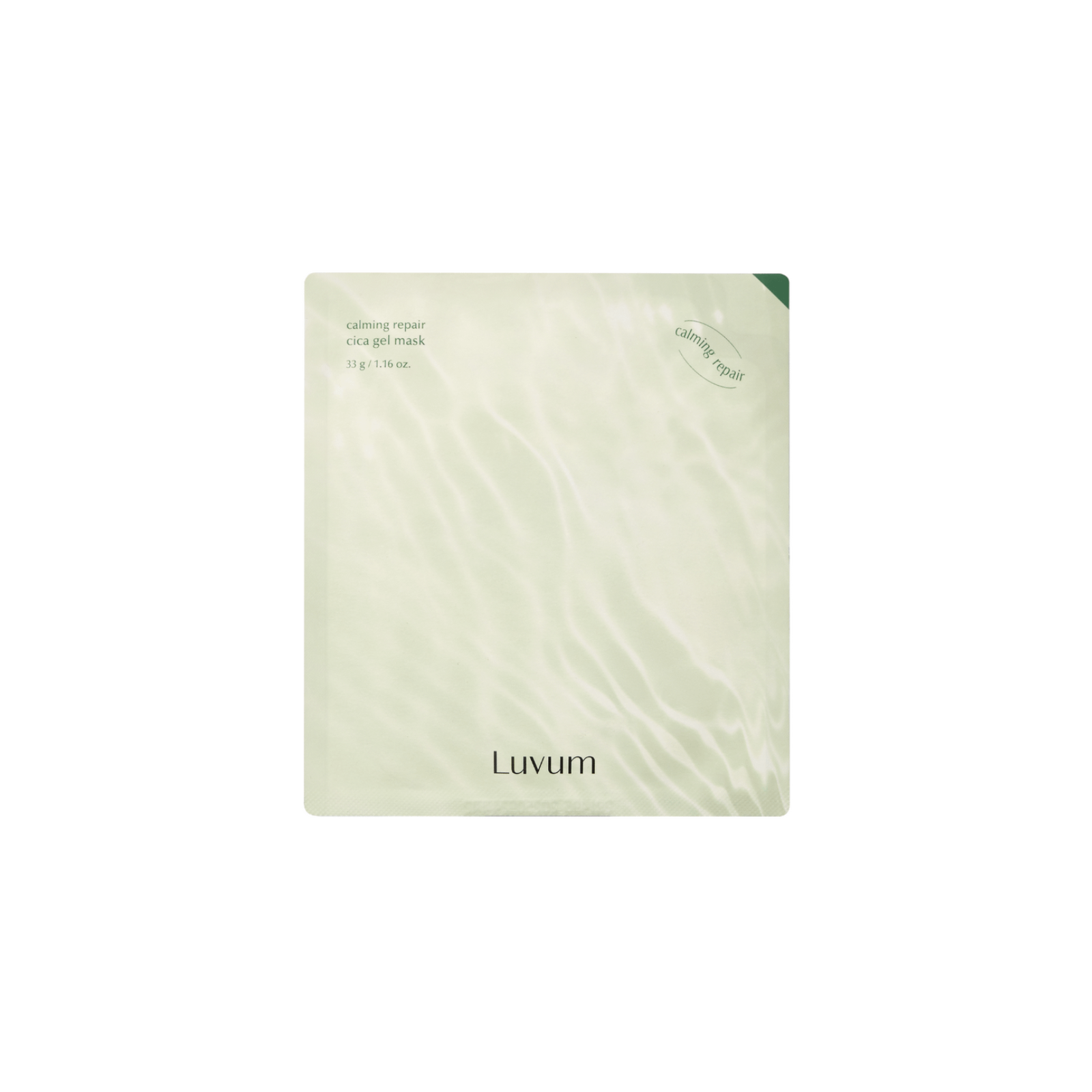 Luvum Calming Repair Cica Gel Mask taastav ja rahustav geelmask 1tk