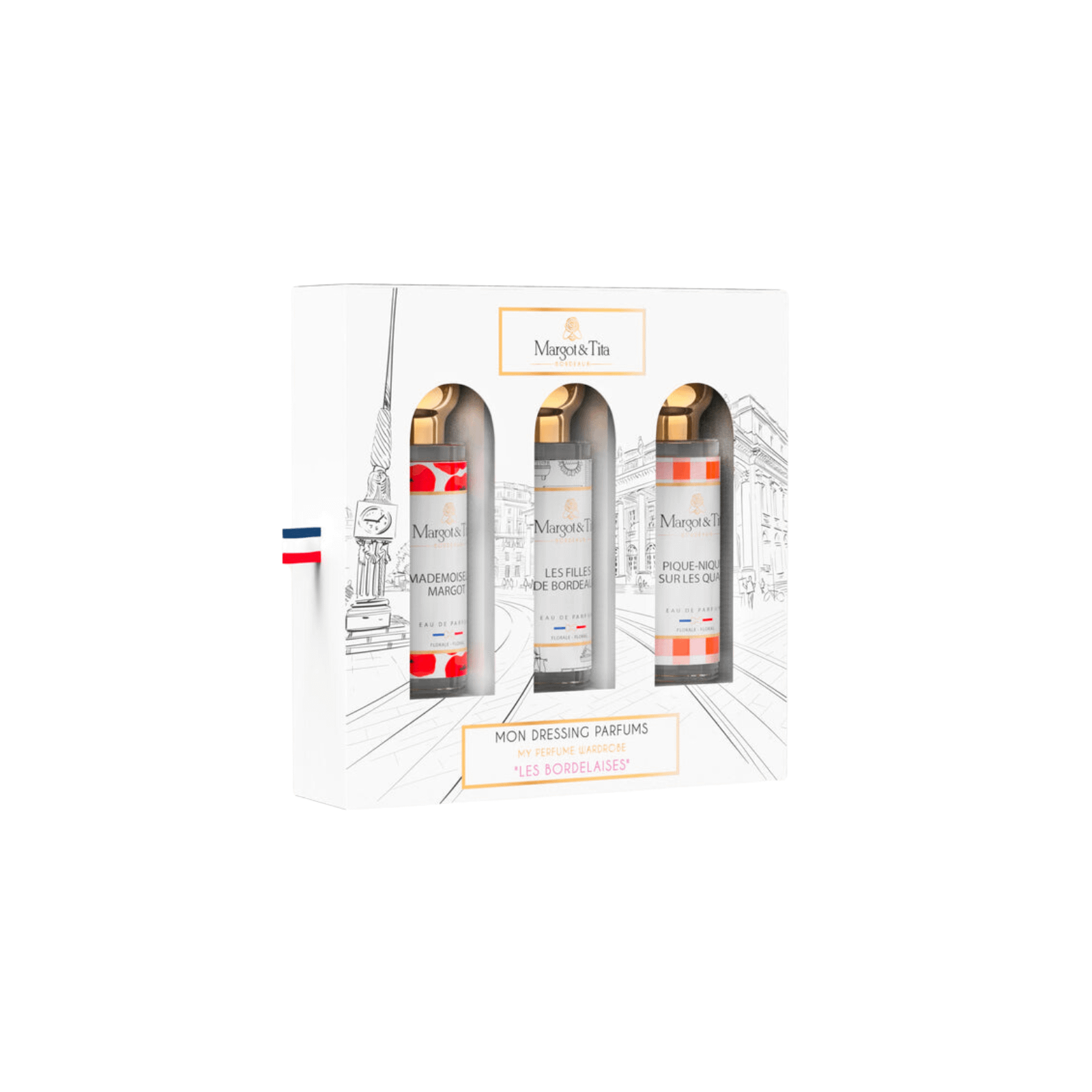Margot & Tita Les Bordelaises Trio Gift Box 3x30ml W parfüümikomplekt