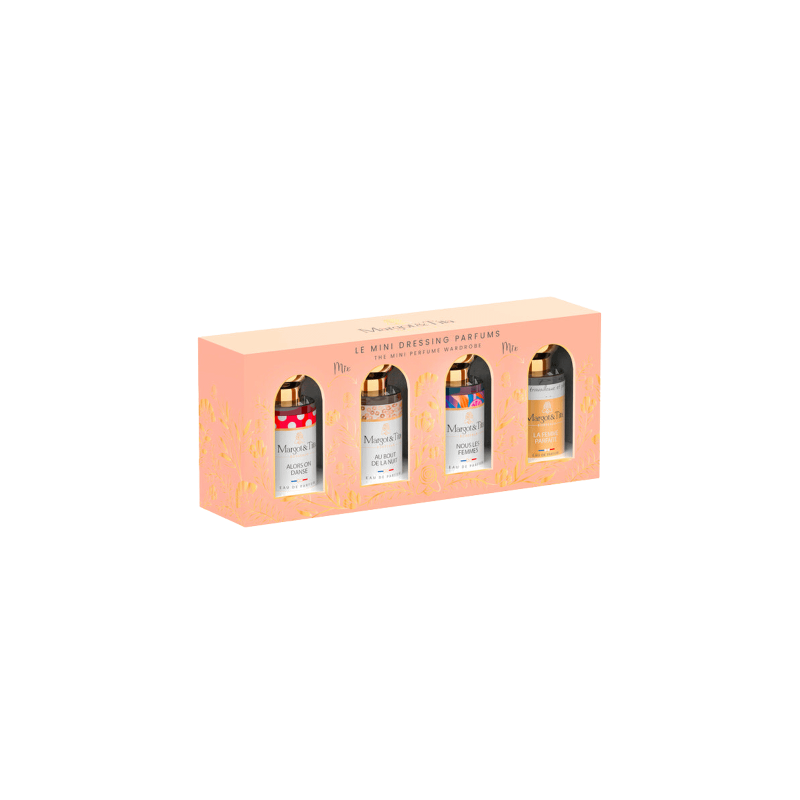 Margot & Tita Mini Dressing Mes Indispensables 4x15ml W mini parfüümikomplekt