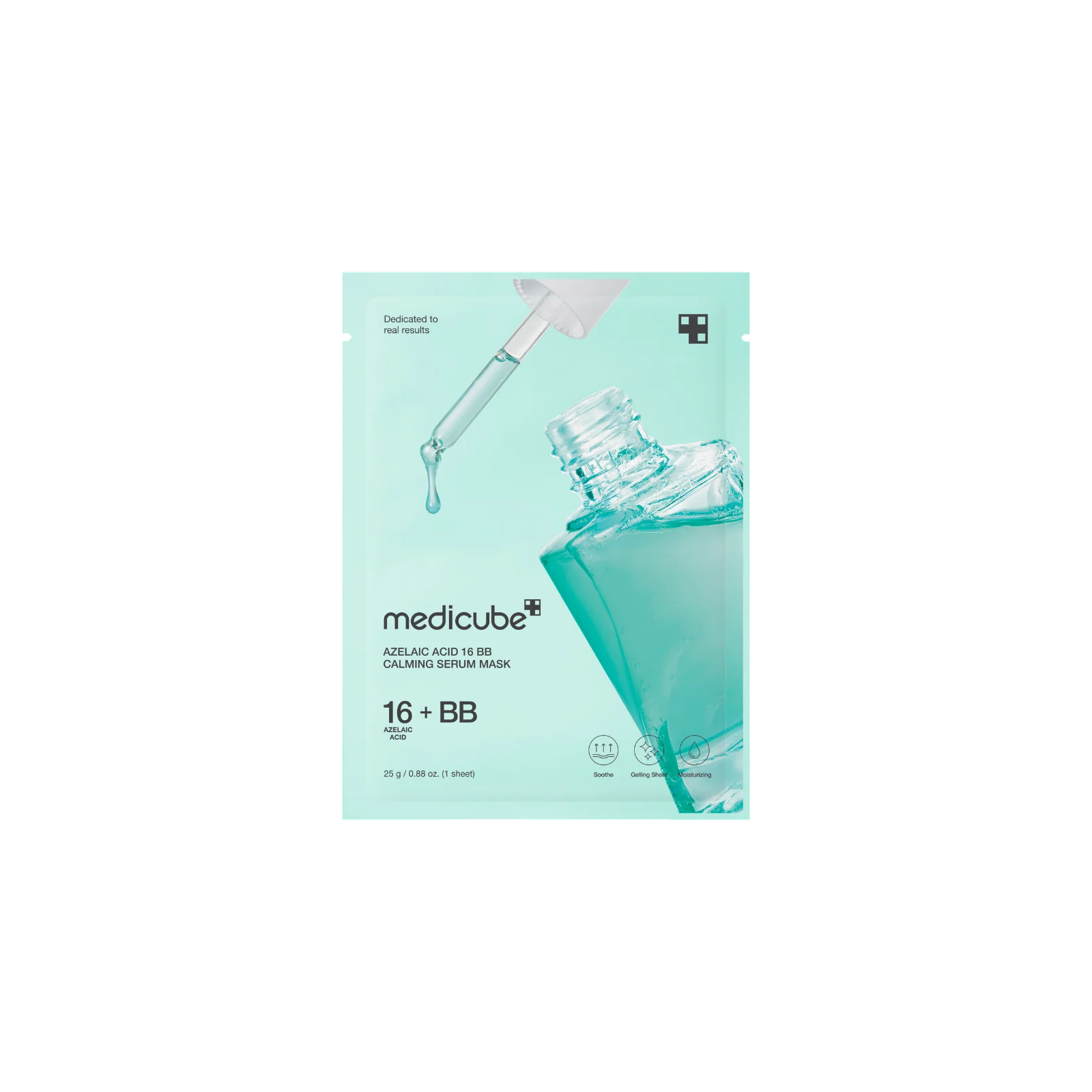 Medicube Azelaic Acid 16 BB Calming Serum Mask aselaiinhappega näomask 25g