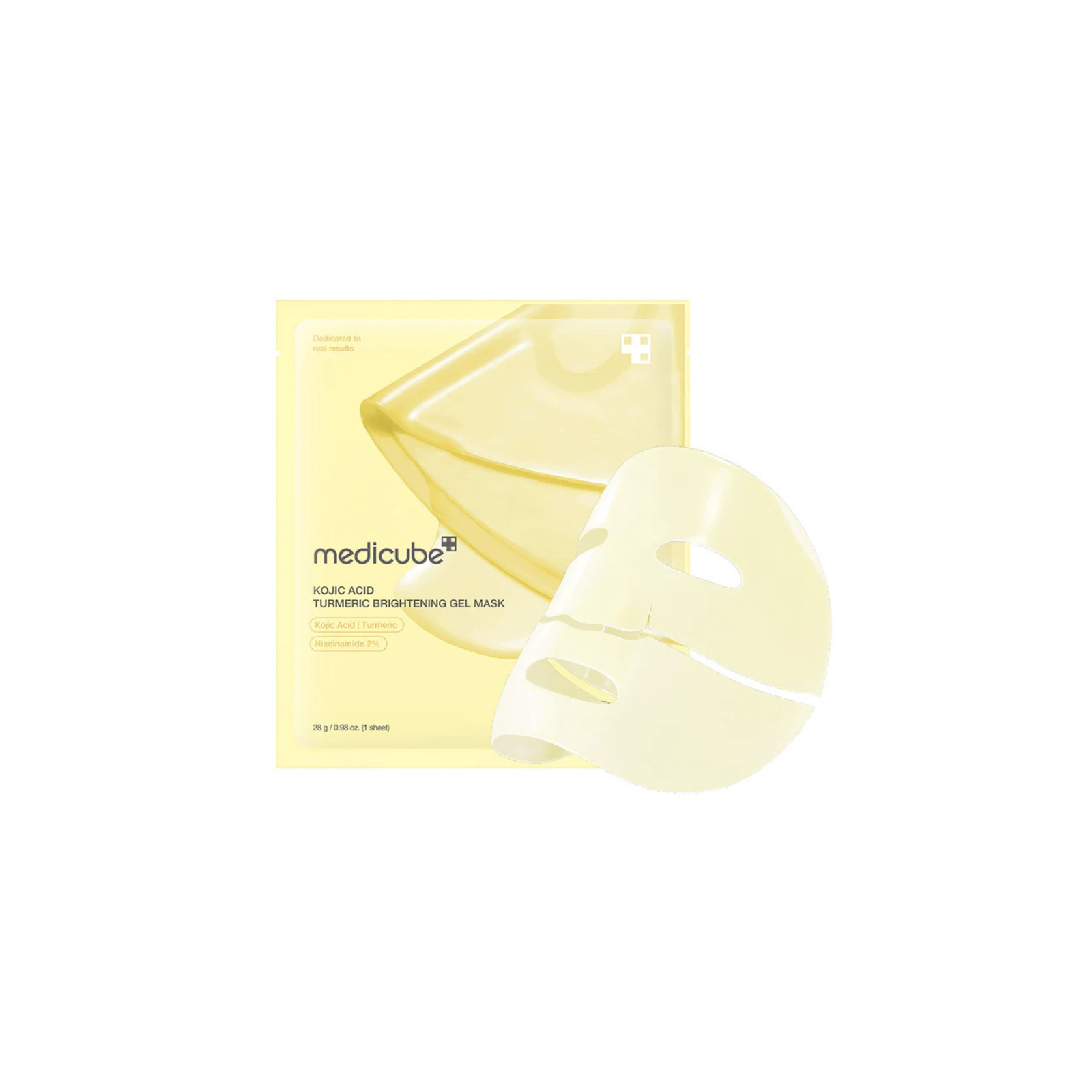Medicube Kojic Acid Turmeric Brightening Gel Mask geelmask 28g