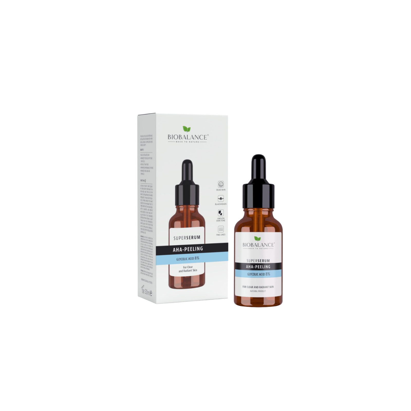 Bio Balance AHA Peeling Glycolic Acid 8% glükoolhappega seerum 30ml