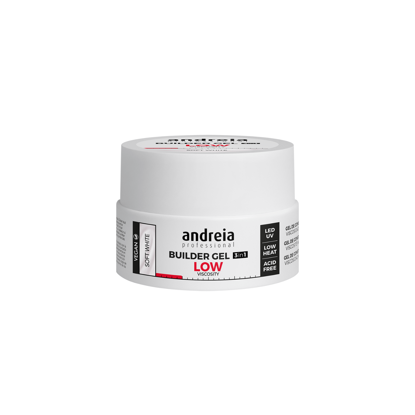 Andreia Builder Gel Low Viscosity Soft White 22g